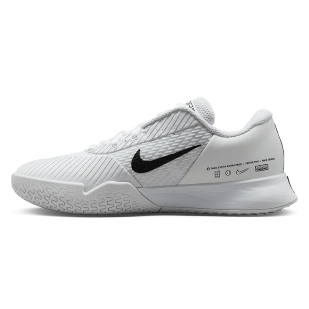 Nike Zoom Vapor Pro 2 Women's Tennis Shoe (White/Black)