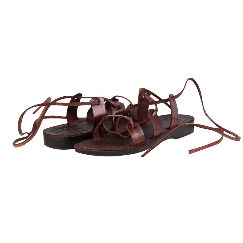 Holy Land Market Men/Women Biblical Jesus Leather/Suede Sandals/Slides From Jerusalem (Style V)、mySite、topwebapps