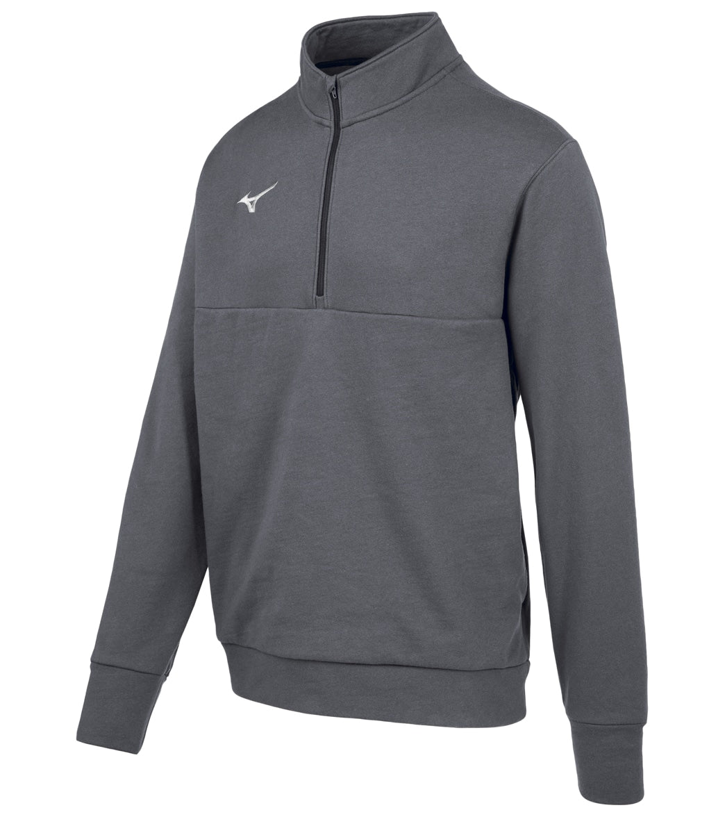 Mizuno Unisex MZ1 1/4 Zip Fleece Pullover、mySite、noshort