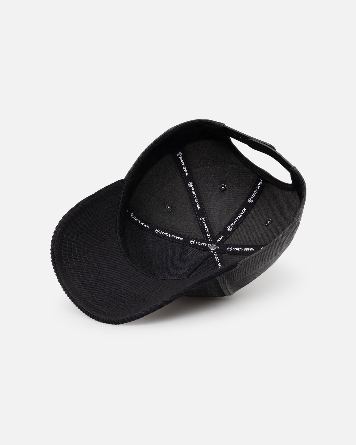 47 Brand Los Angeles Dodgers 'Apollo Corduroy' Offside DT Snapback Black、mySite、zt4zffjzw