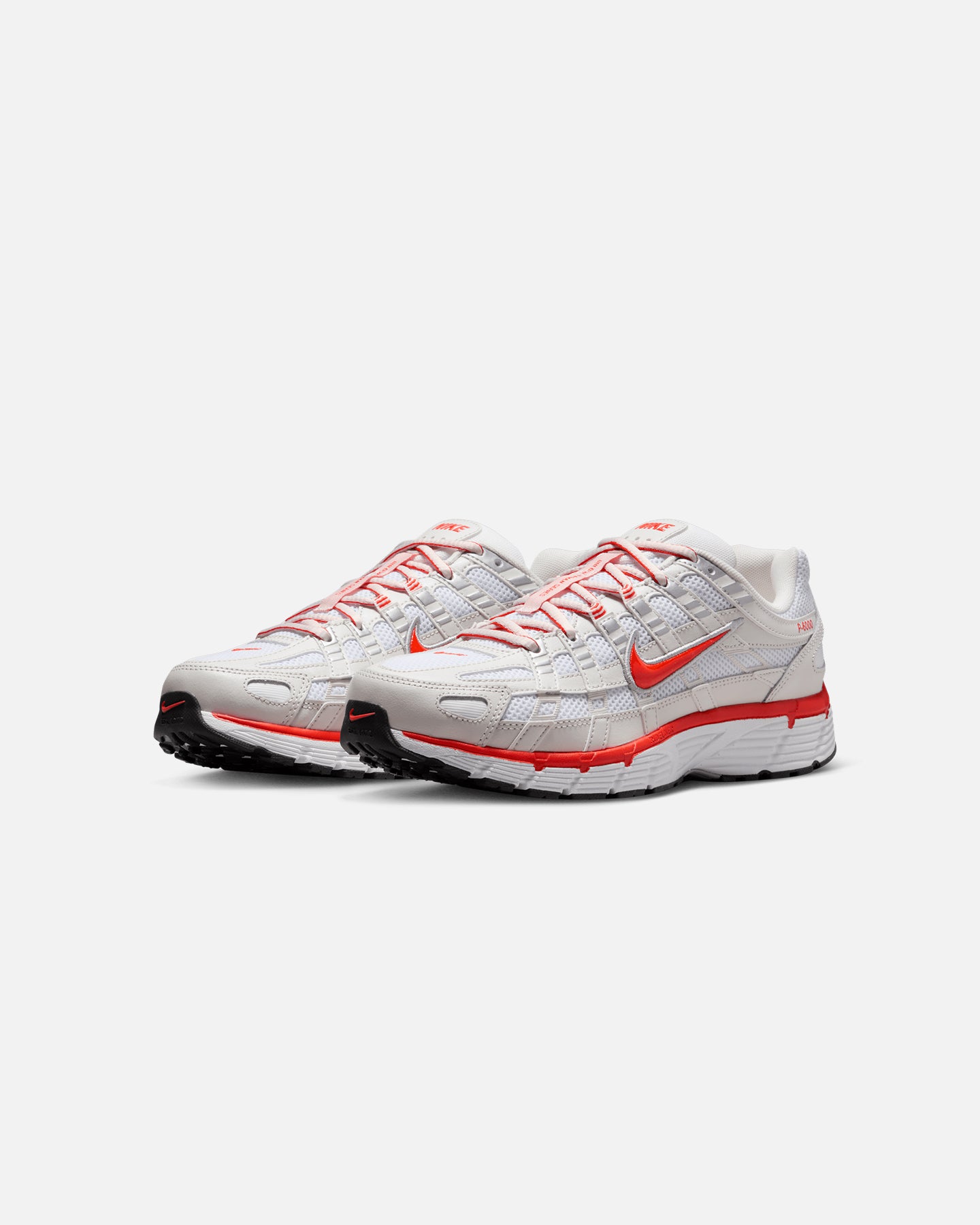 Nike Women's P-6000 White/Picante Red、mySite、zt4zffjzw