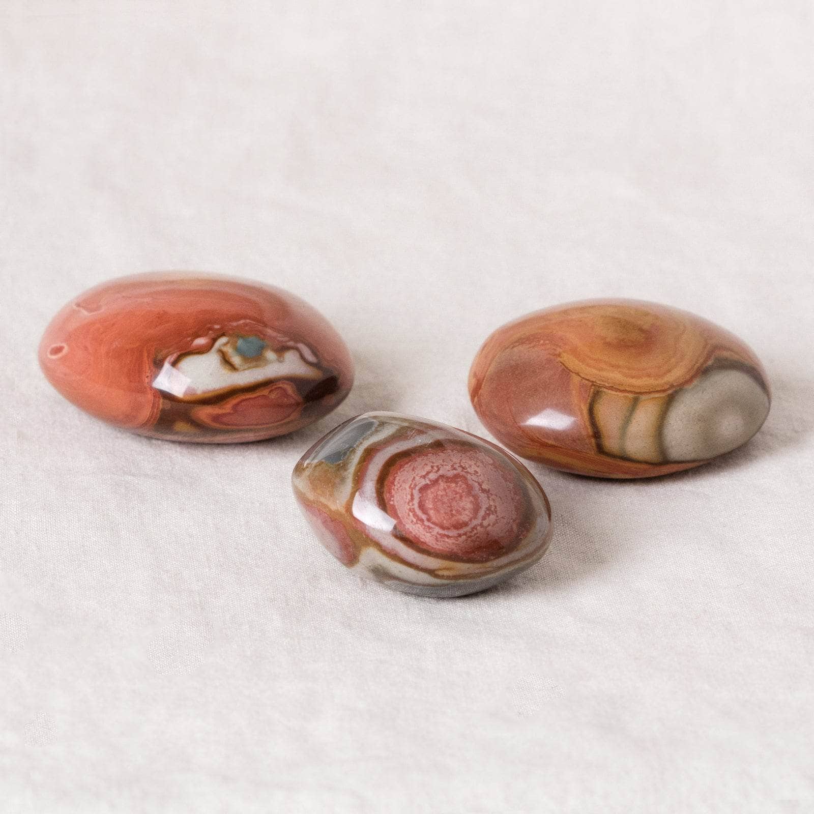 Polychrome (Desert Magic) Jasper Palm Stone - AAA Premium Quality、mySite、hinf8tx79