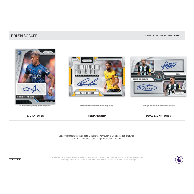 2024/25 Panini Prizm EPL Soccer Hobby Box、mySite、waistdrama