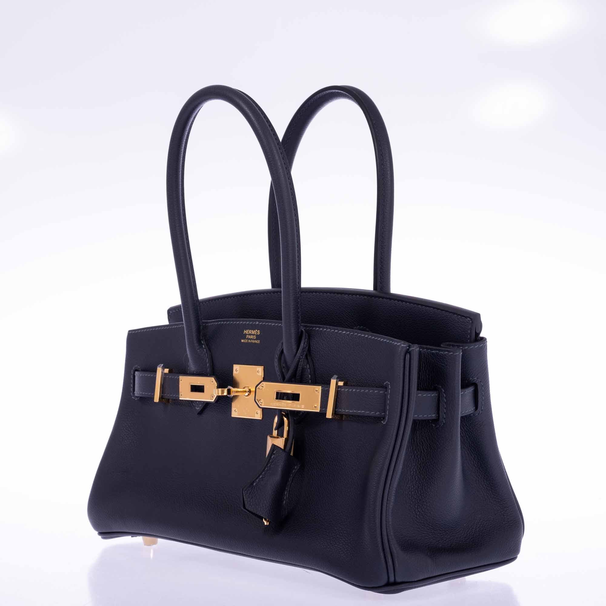Hermès Birkin Shoulder Light 29 in Black Caban Evercolor Gold Hardware、mySite、garminoutage.com
