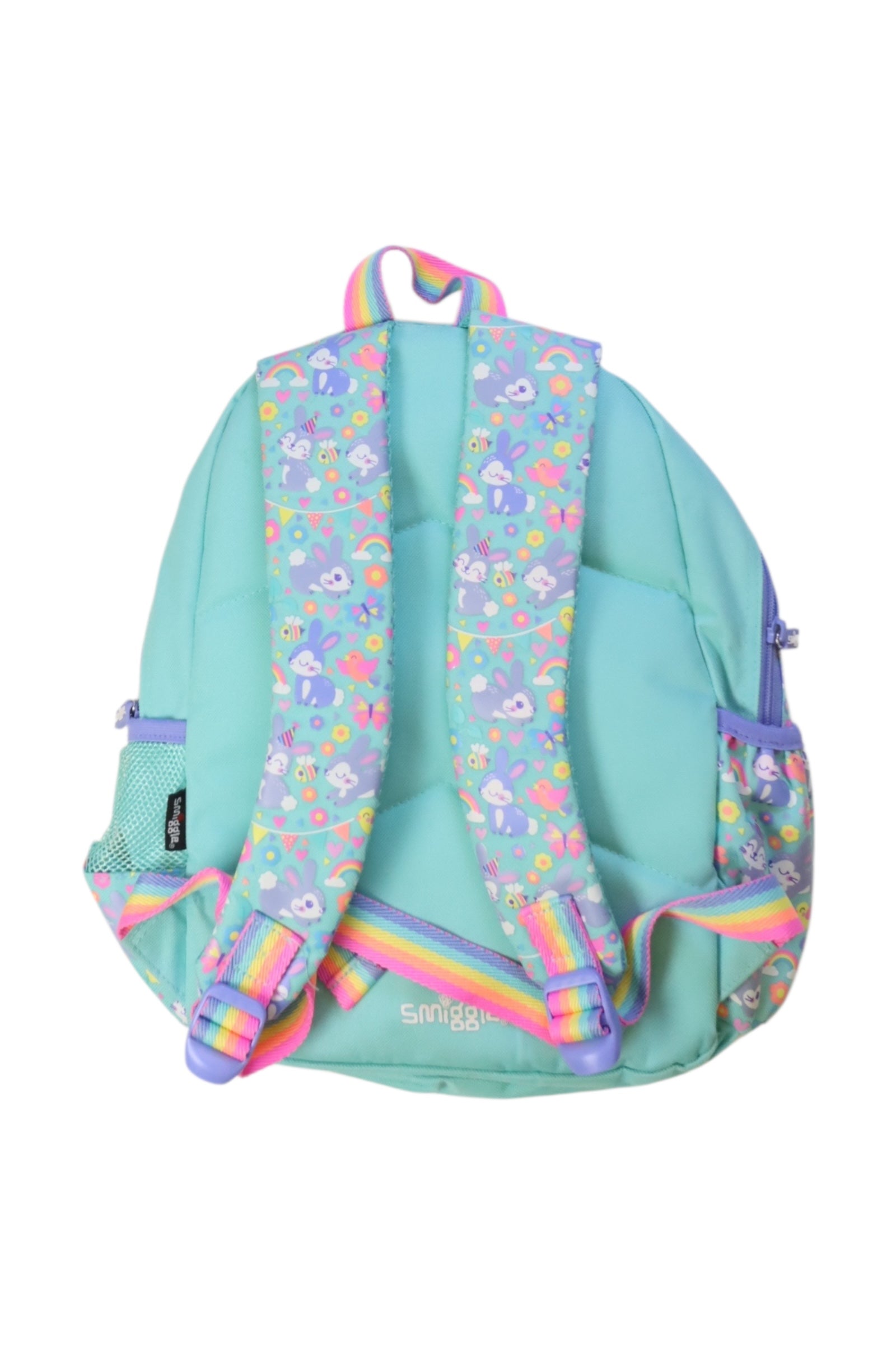 Smiggle Backpack With Plush Rabbit Design - O/S、mySite、g9winljtr