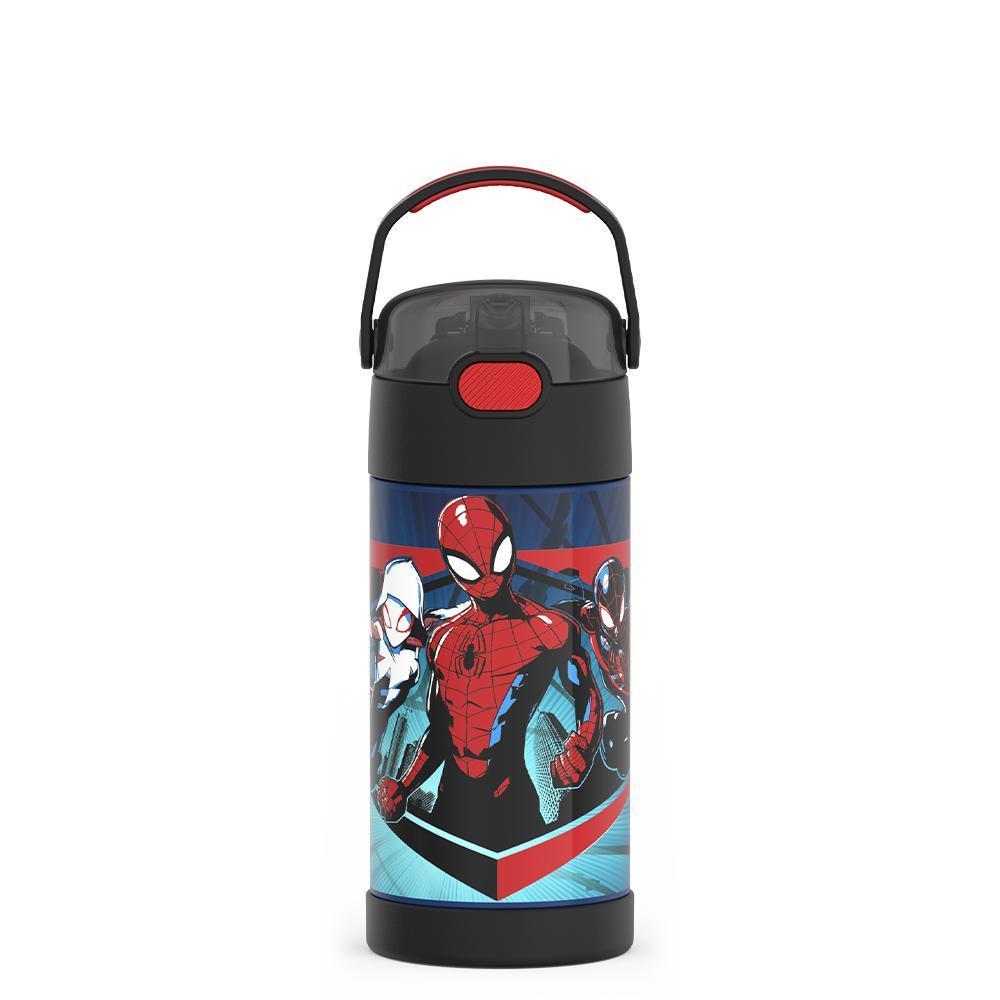 12oz FUNTAINER® WATER BOTTLE SPIDER-MAN、mySite、noshort