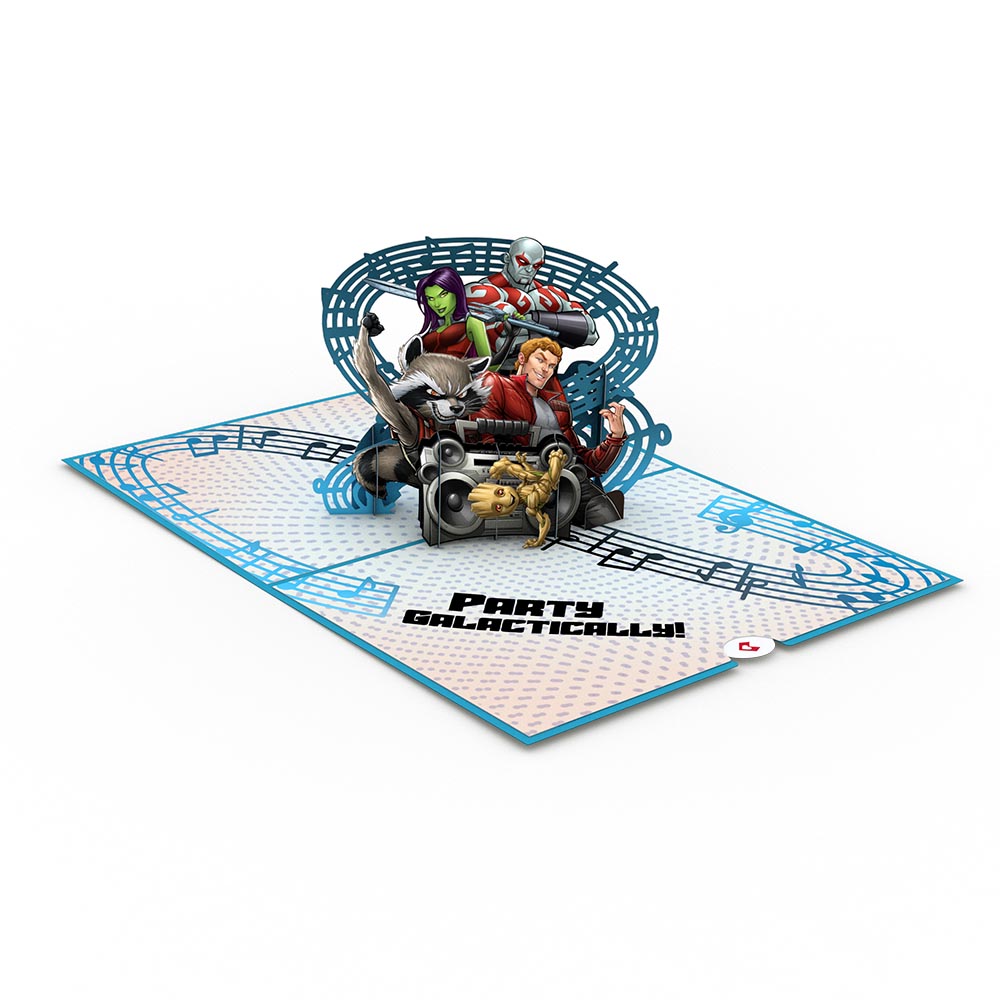 Marvel's Guardians of the Galaxy Galactic Birthday Pop-Up Card、mySite、solidvoid