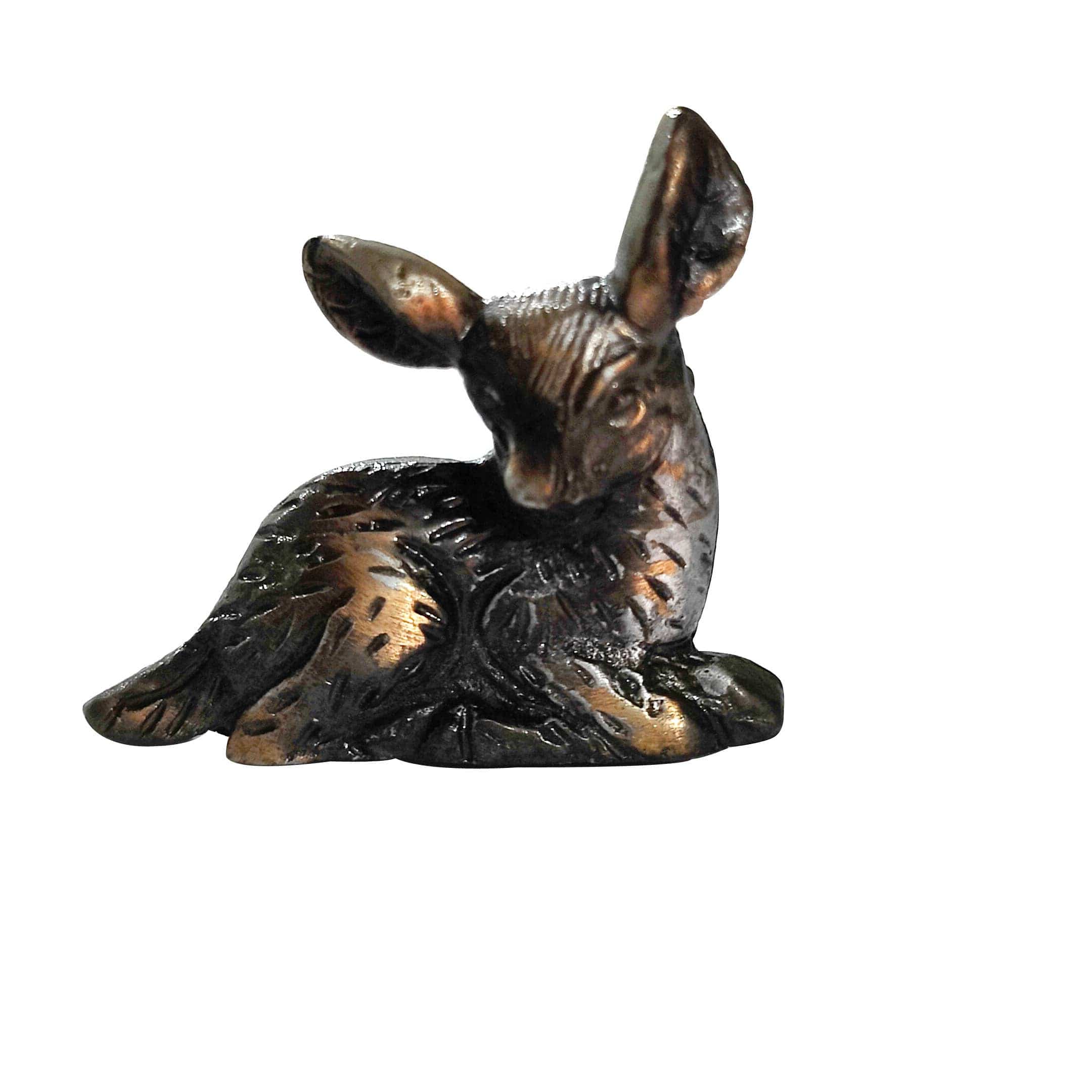 Deer Metal Drawer Pulls Knobs with Distressed Bronze Finish ( set of 6 )、mySite、g9winljtr