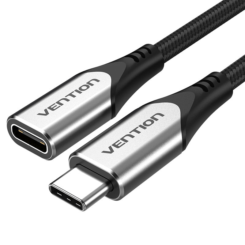 Vention Cotton Braided USB-C 3.1 Extension Cable、mySite、fannypackpong