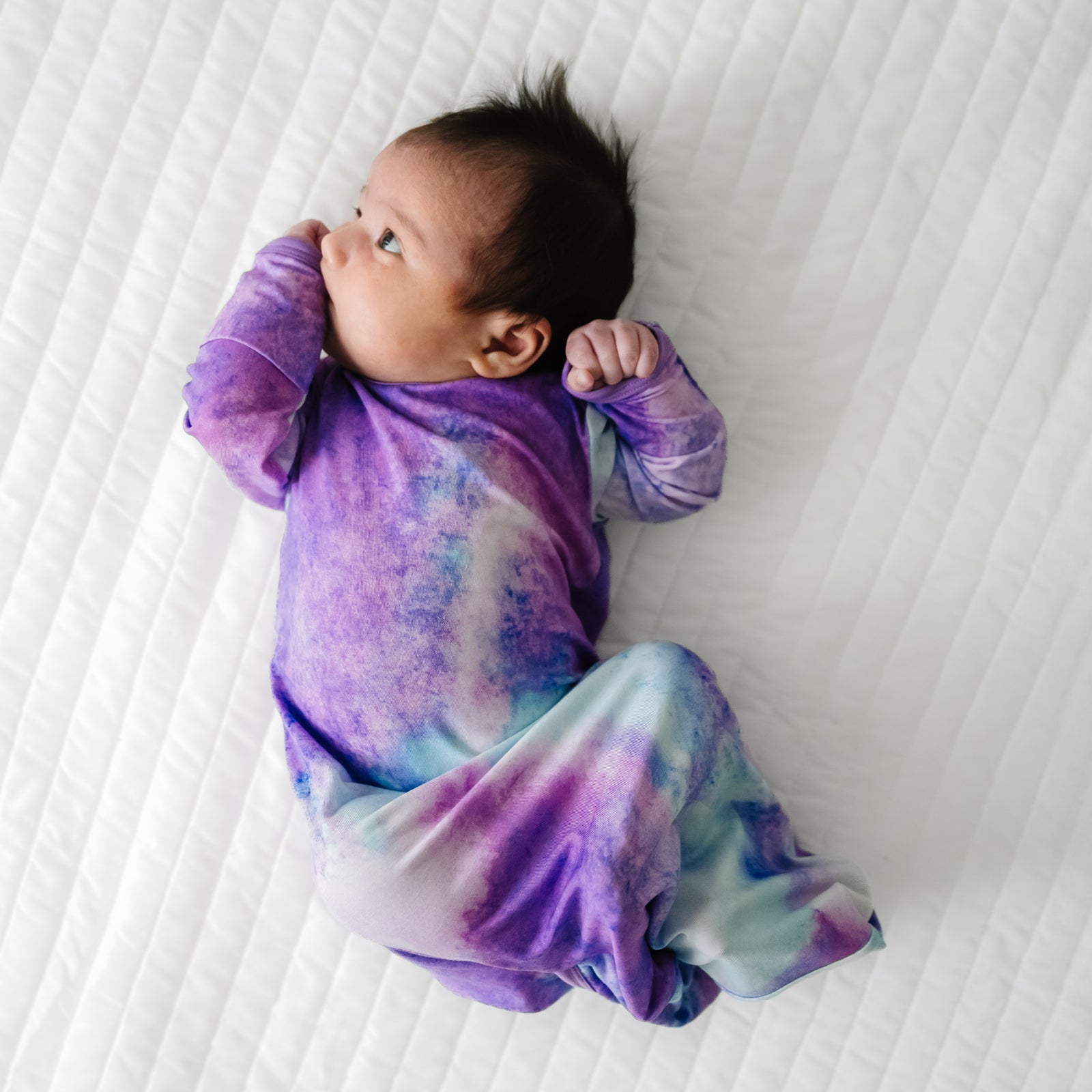 Purple Watercolor Infant Gown、mySite、g9winljtr