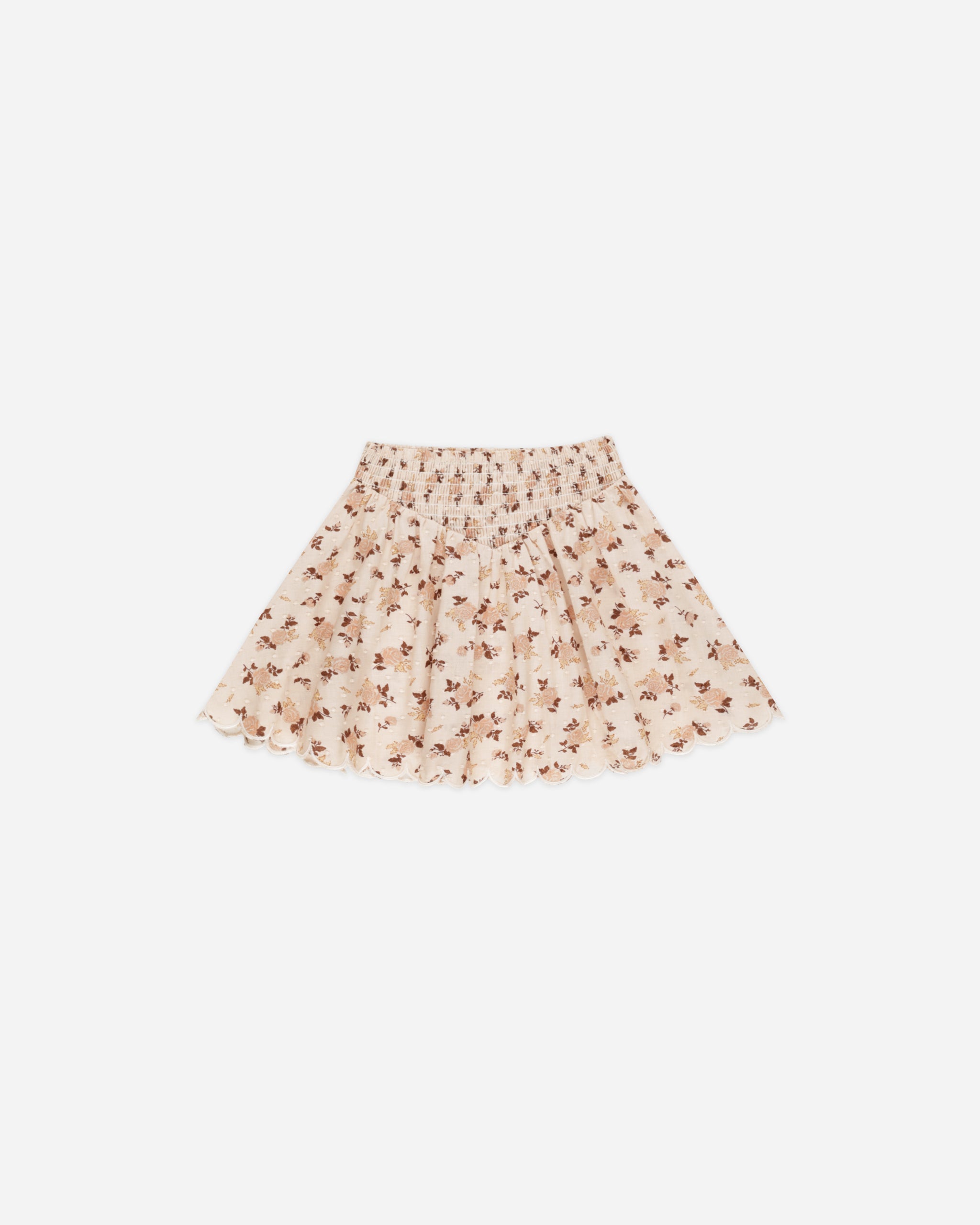  Smocked V Mini Skirt || Harvest Rose、mySite、layawaytickets