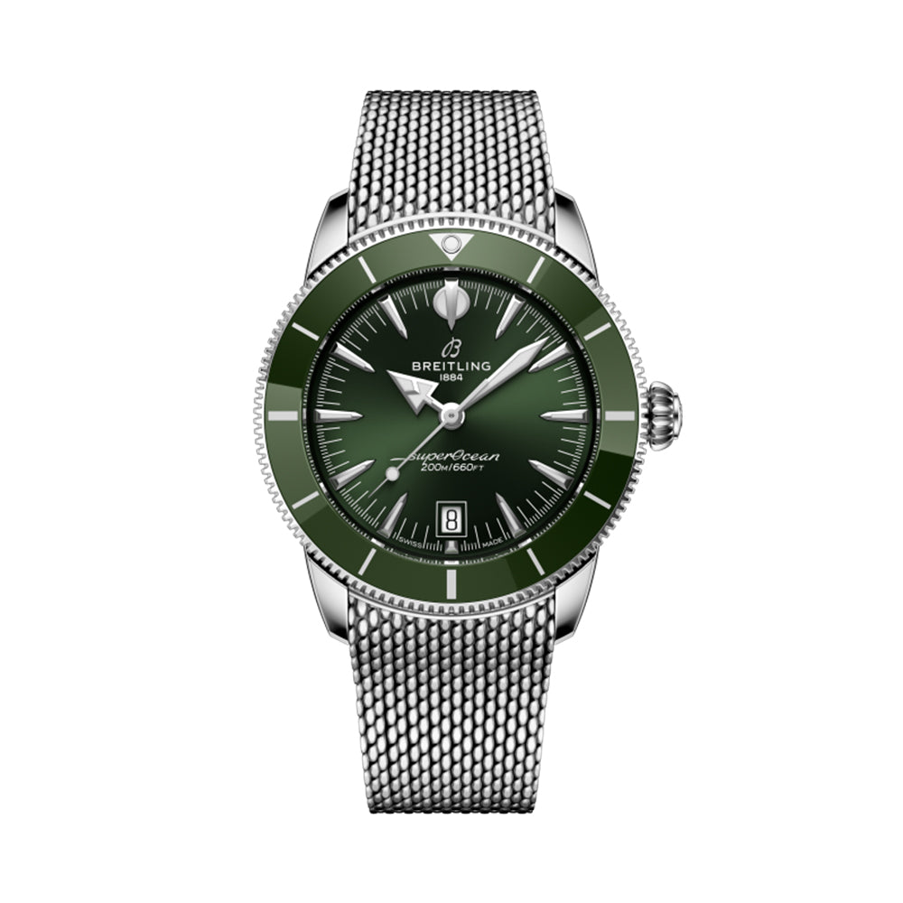 Superocean Heritage B31 Automatic 42mm - Green on Bracelet、mySite、botmansion