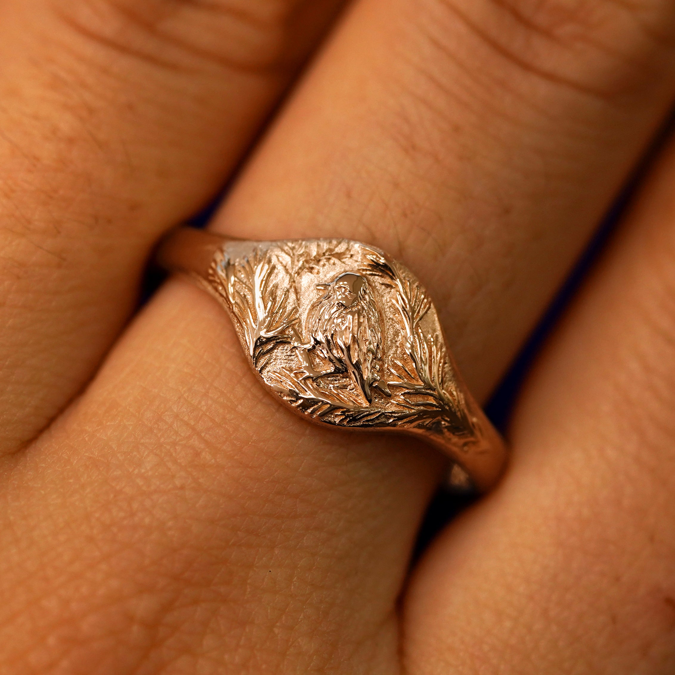 Pine and Bird Ring、mySite、hinf8tx79