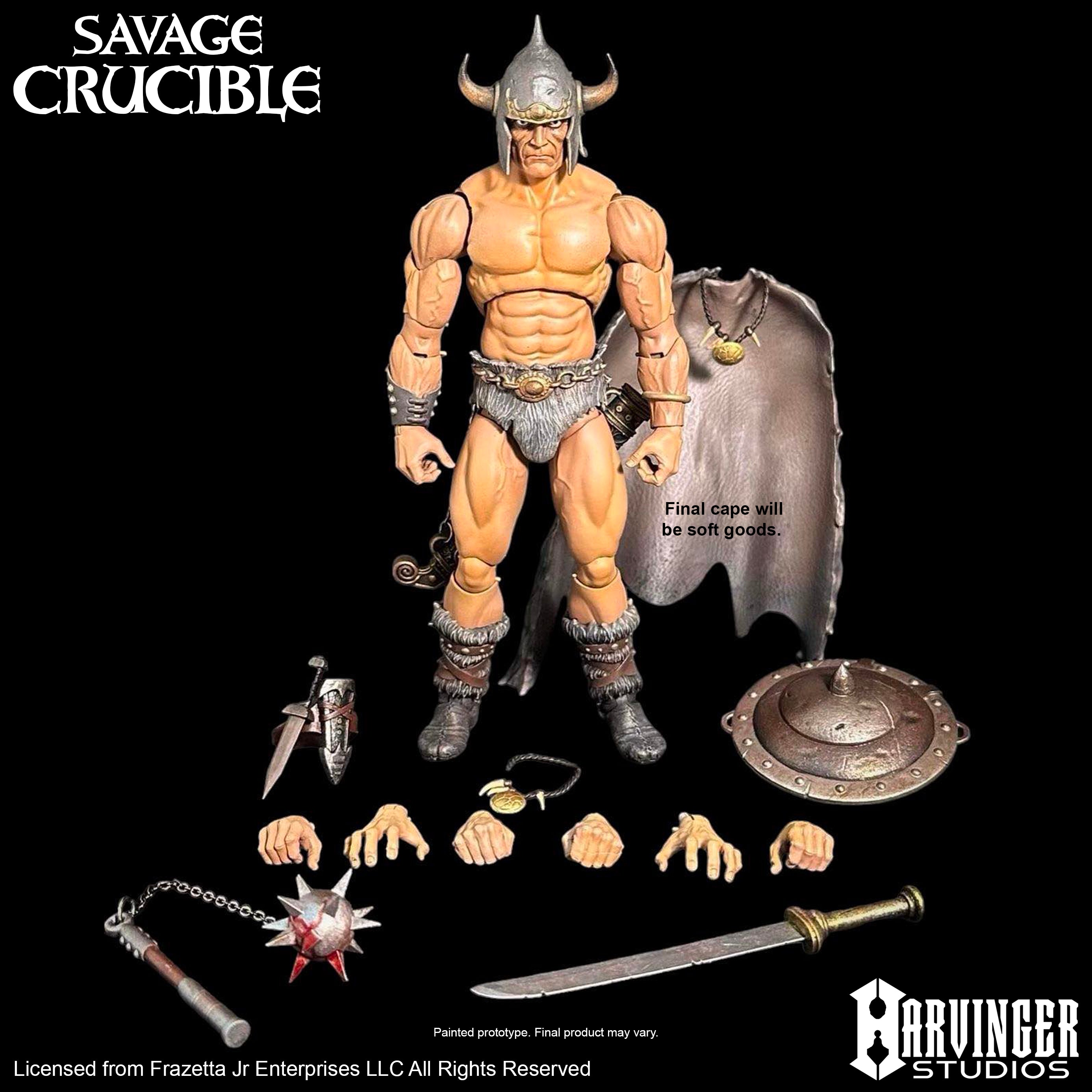 Savage Crucible Frazetta's Warrior、mySite、hgirdovlk
