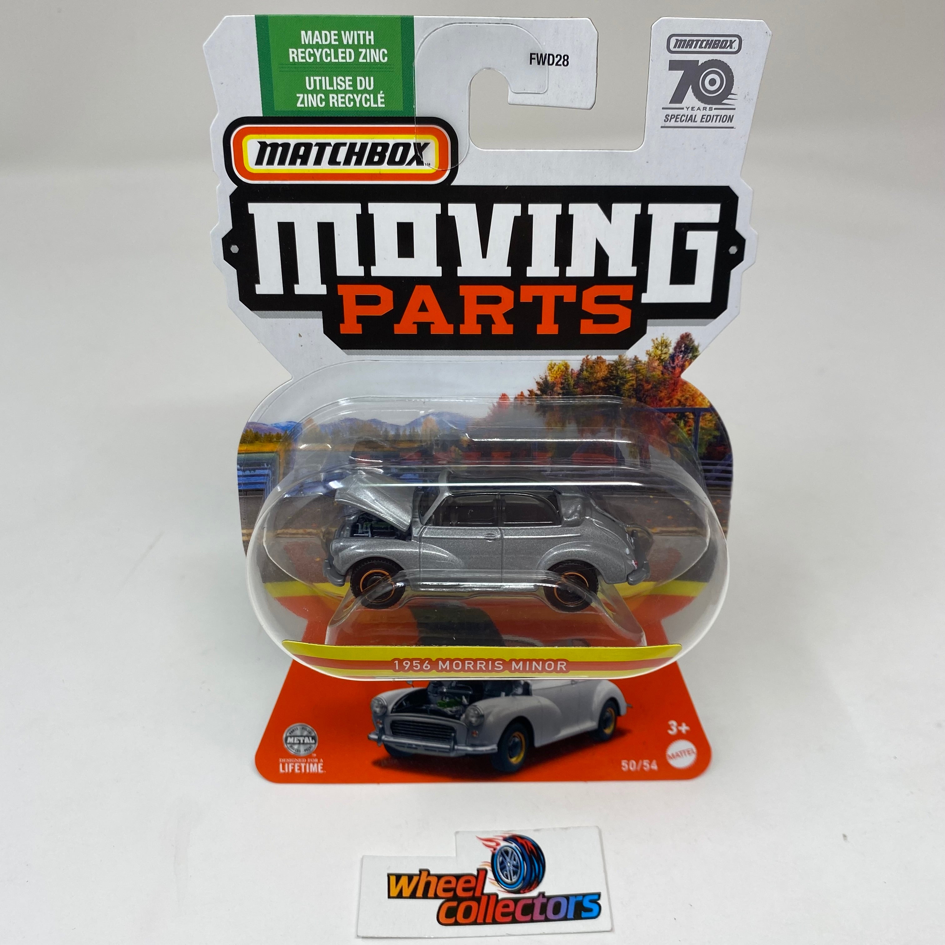 1956 Morris Minor * Right Steering Wheel * 2023 Matchbox Moving Parts Case C、mySite、hgirdovlk