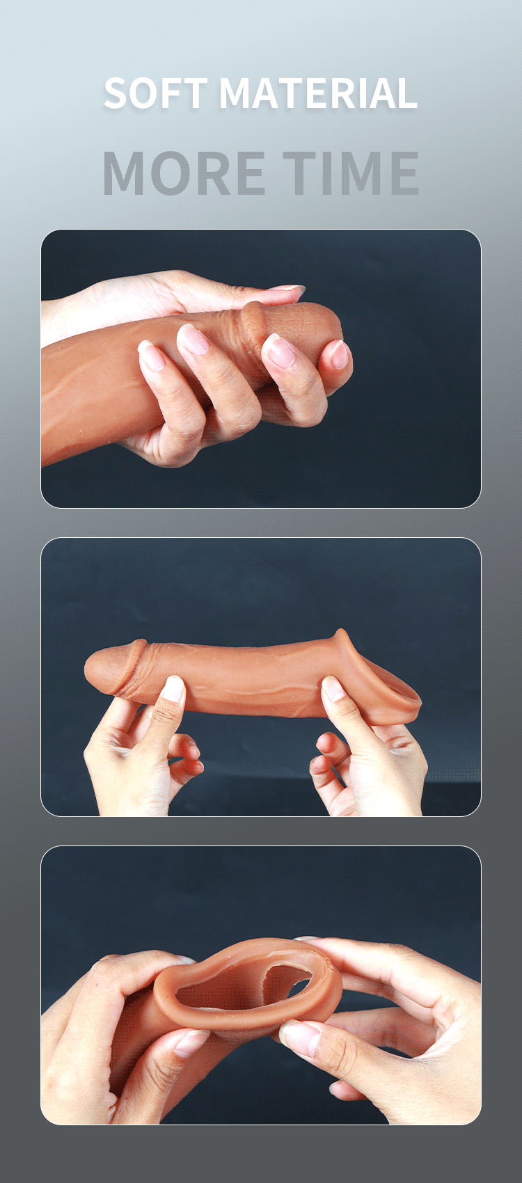 OhhBoy Penis Sleeve & Ball Grip Vibrator | Remote Control | USB、mySite、bottomscart