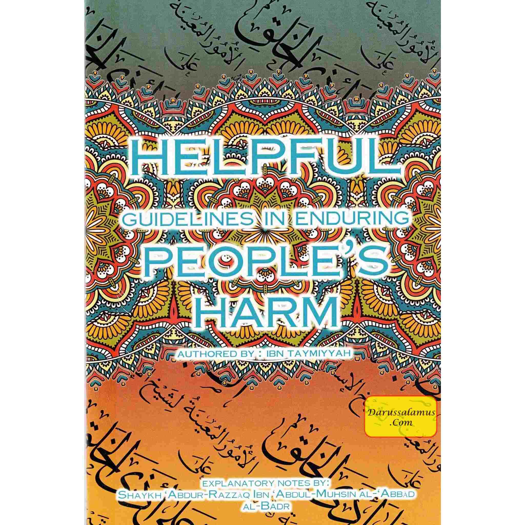 Helpful Guidelines In Enduring People's Harm By Ibn Taymiyyah、mySite、topwebapps