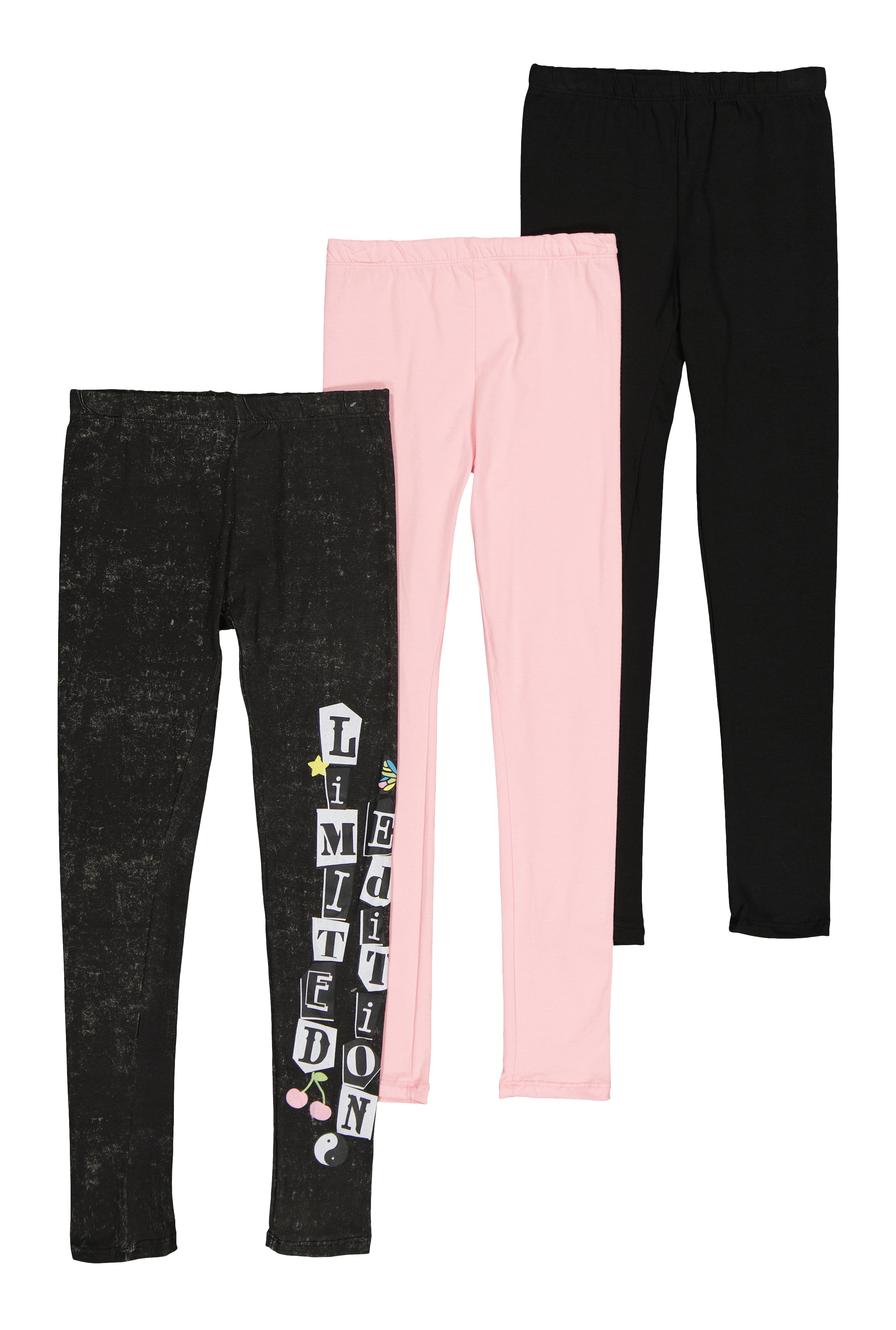 Girls Limited Edition Leggings Trio、mySite、camillekostekn