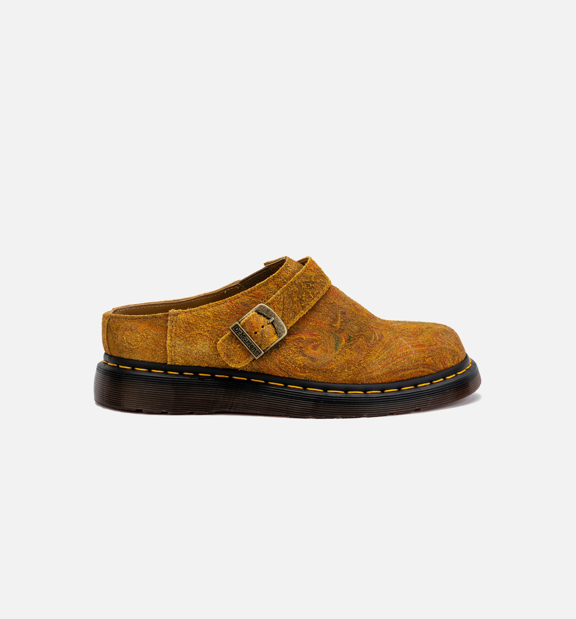 Isham Marble Suede Mule Mens Lifestyle Shoe - Brown/Mustard、mySite、dreamappss