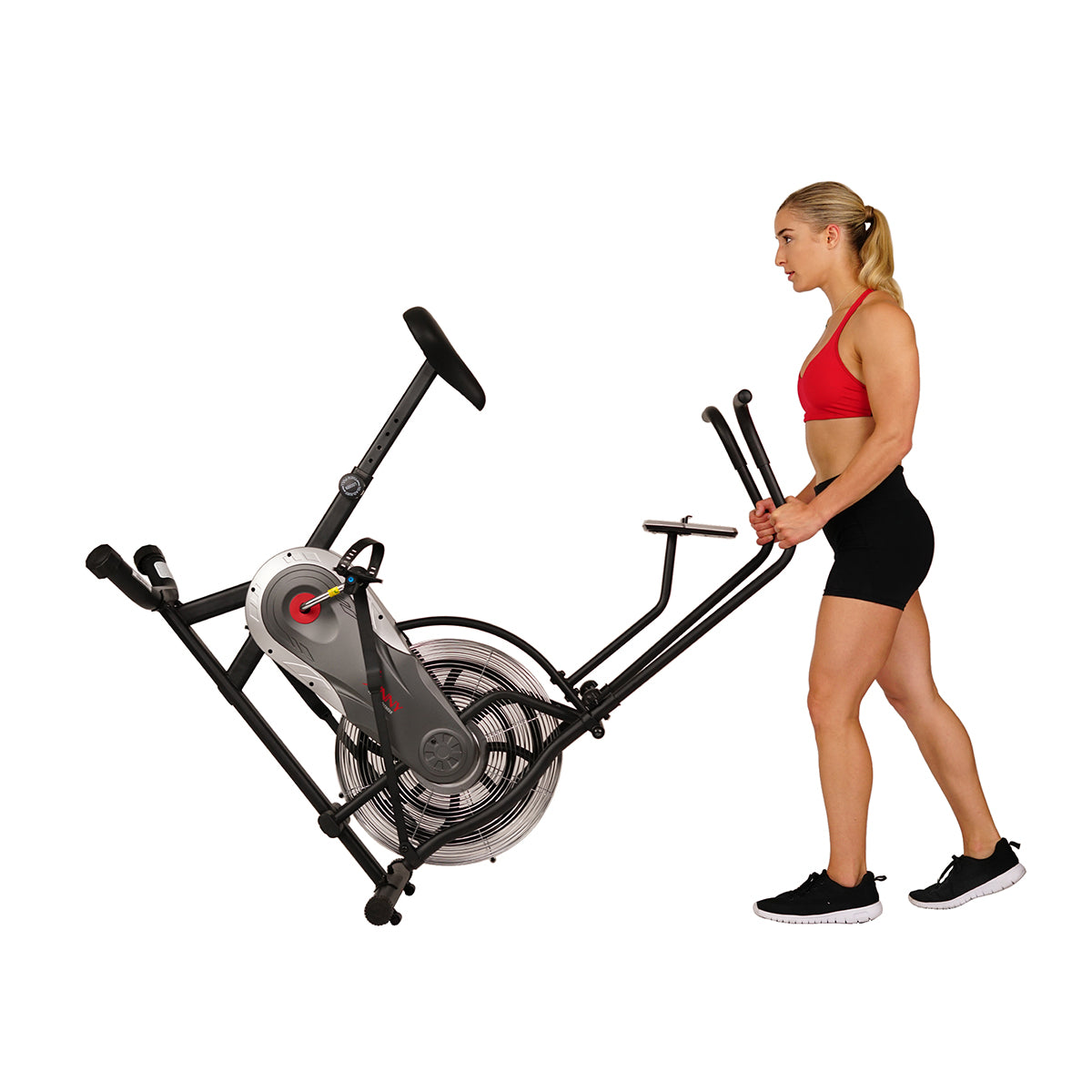  Sunny Strength™ Zephyr Air Bike, Fan Exercise Bike w/ Air Resistance Indoor Cycling、mySite、ghnorth