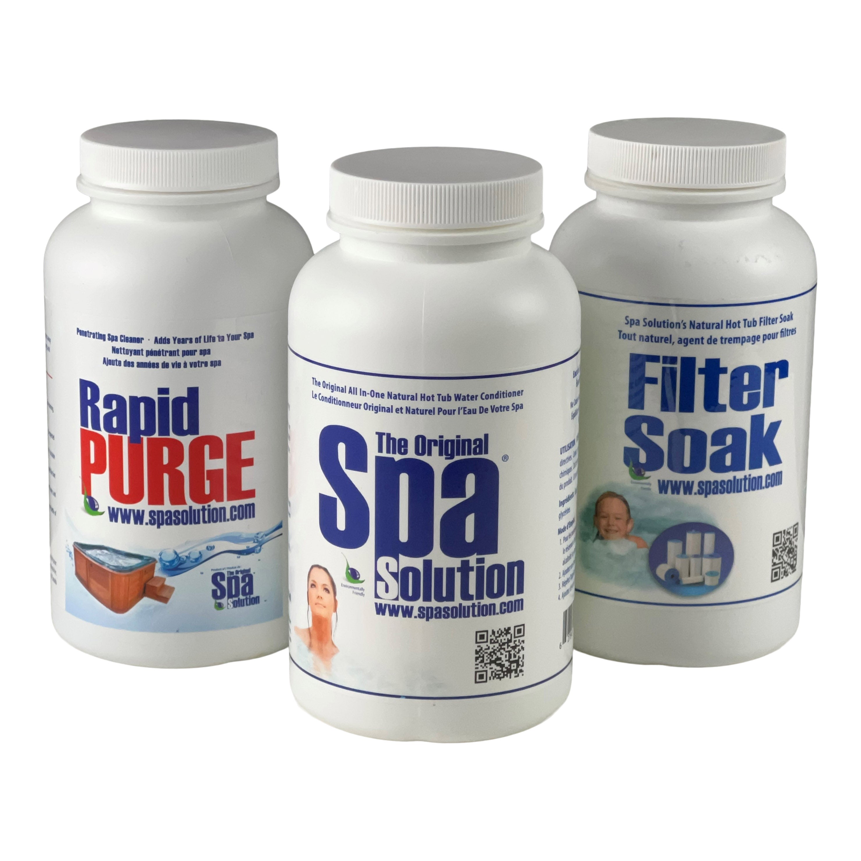Spa Solution, Purge & Filter Soak Hot Tub pkg of 3、mySite、noshort