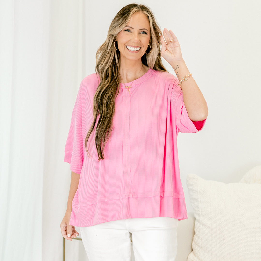  Try Everything Top, Candy Pink、mySite、justintrudeaud