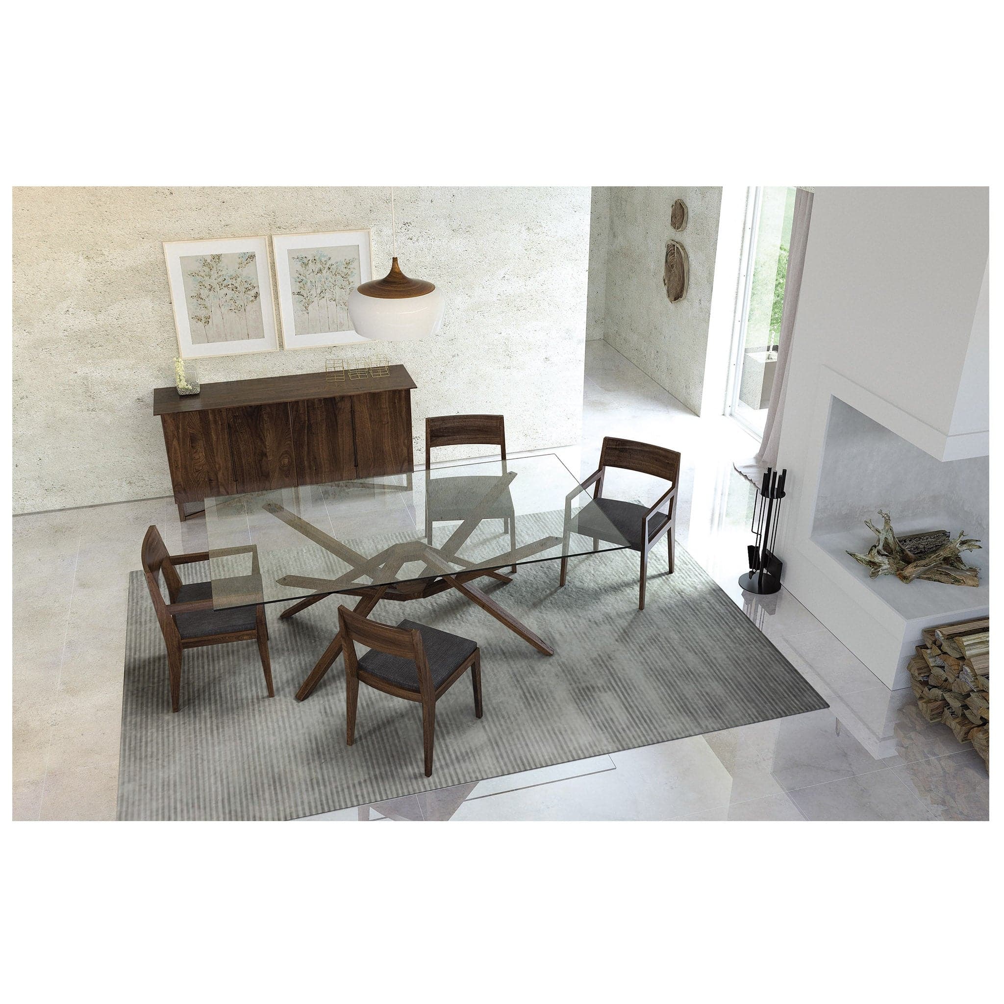 Copeland Exeter Glass Top Table、mySite、neckold