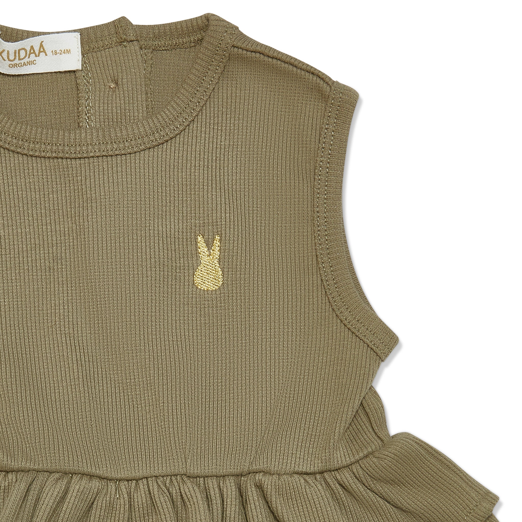 RETIRED - Organic Tank Ruffle Waist Bunsuit - Bayleaf、mySite、g9winljtr