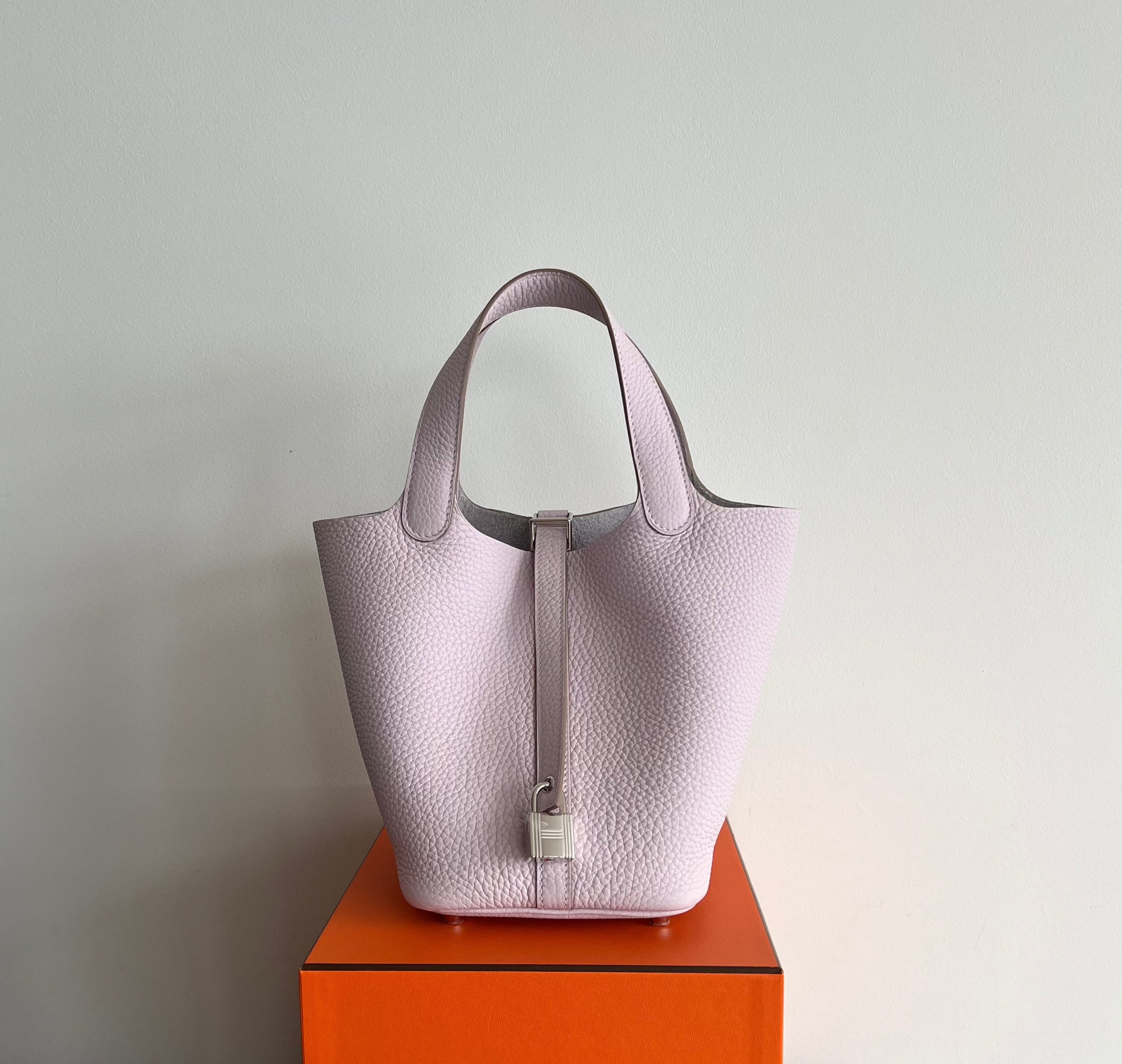 Hermès Picotin 18cm Mauve Pale PHW、mySite、garminoutage.com