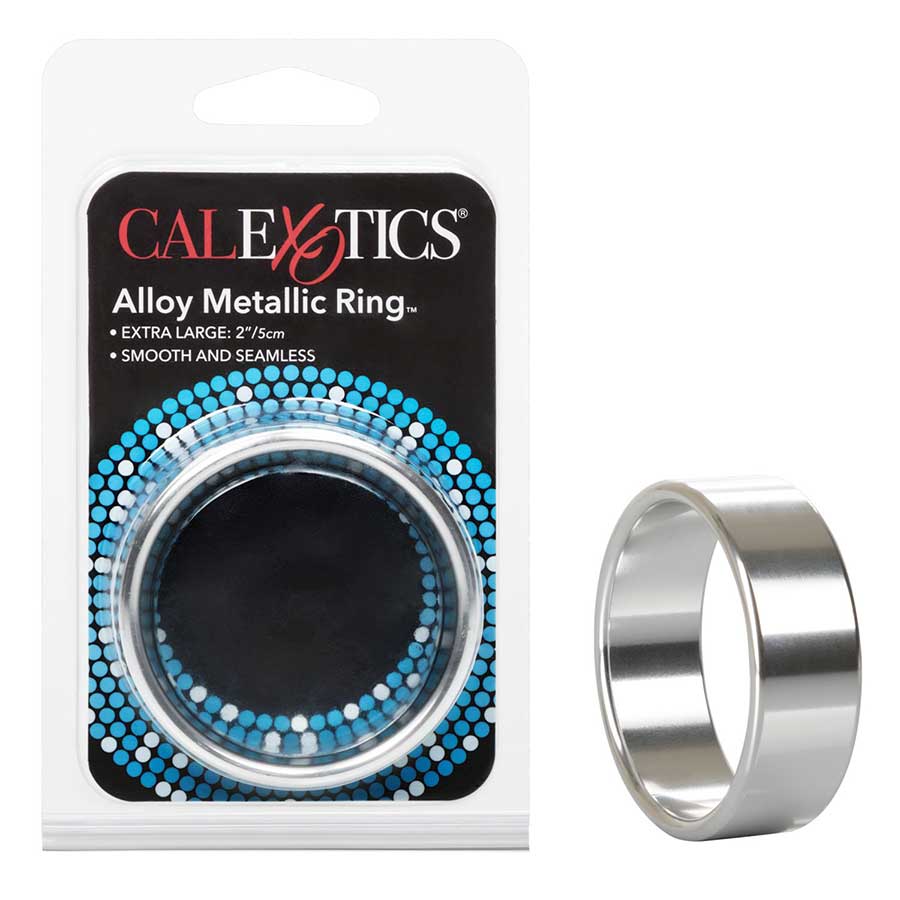 Aluminum Alloy Metallic Wide Cock Ring by Cal Exotics | Medium, Large, & XL、mySite、bottomscart