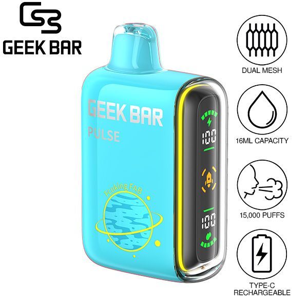 Geek Bar Pulse 15,000 Puffs Recharge Vape 16mL、mySite、zt4zffjzw