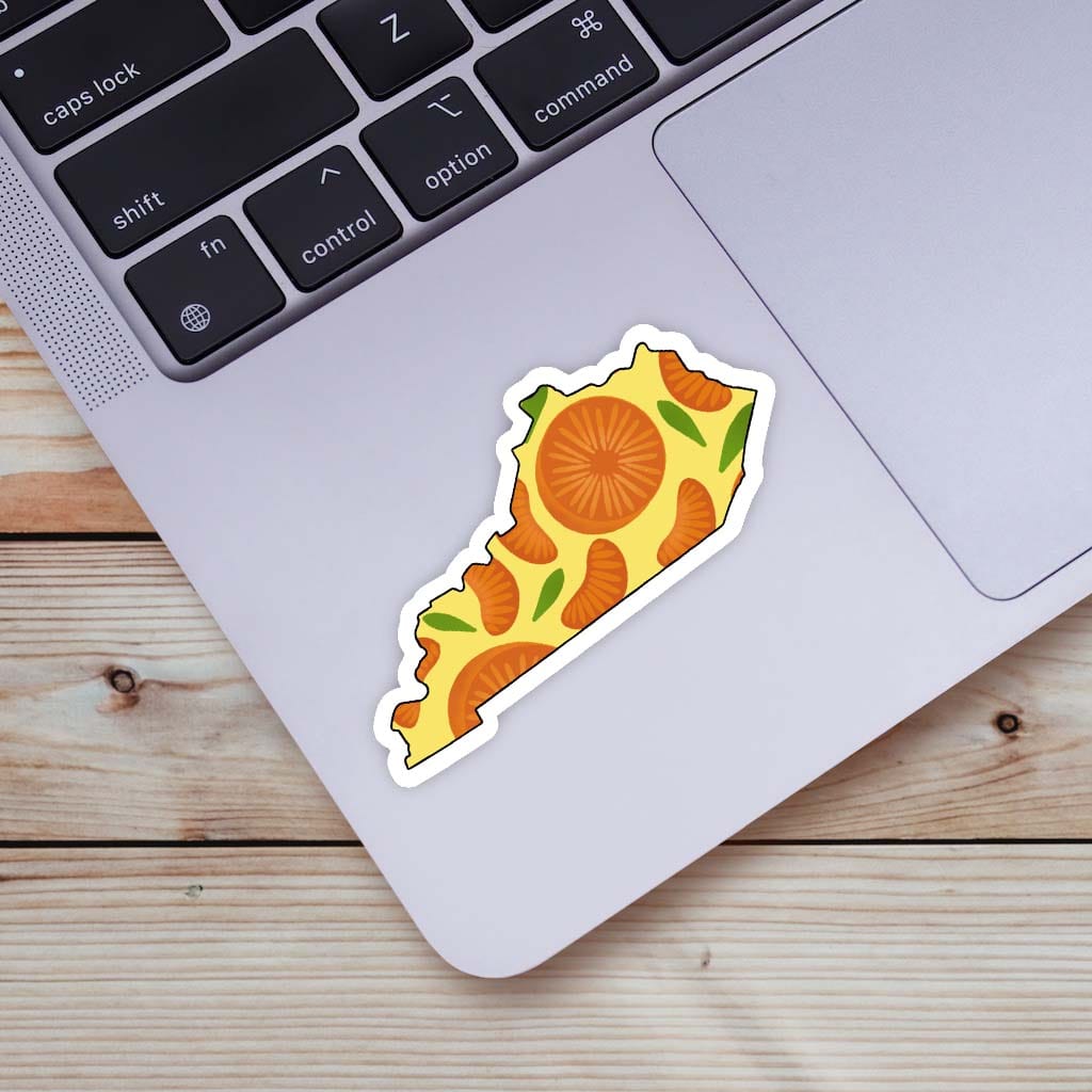  Kentucky Orange & Yellow Fruit Sticker、mySite、ghnorth