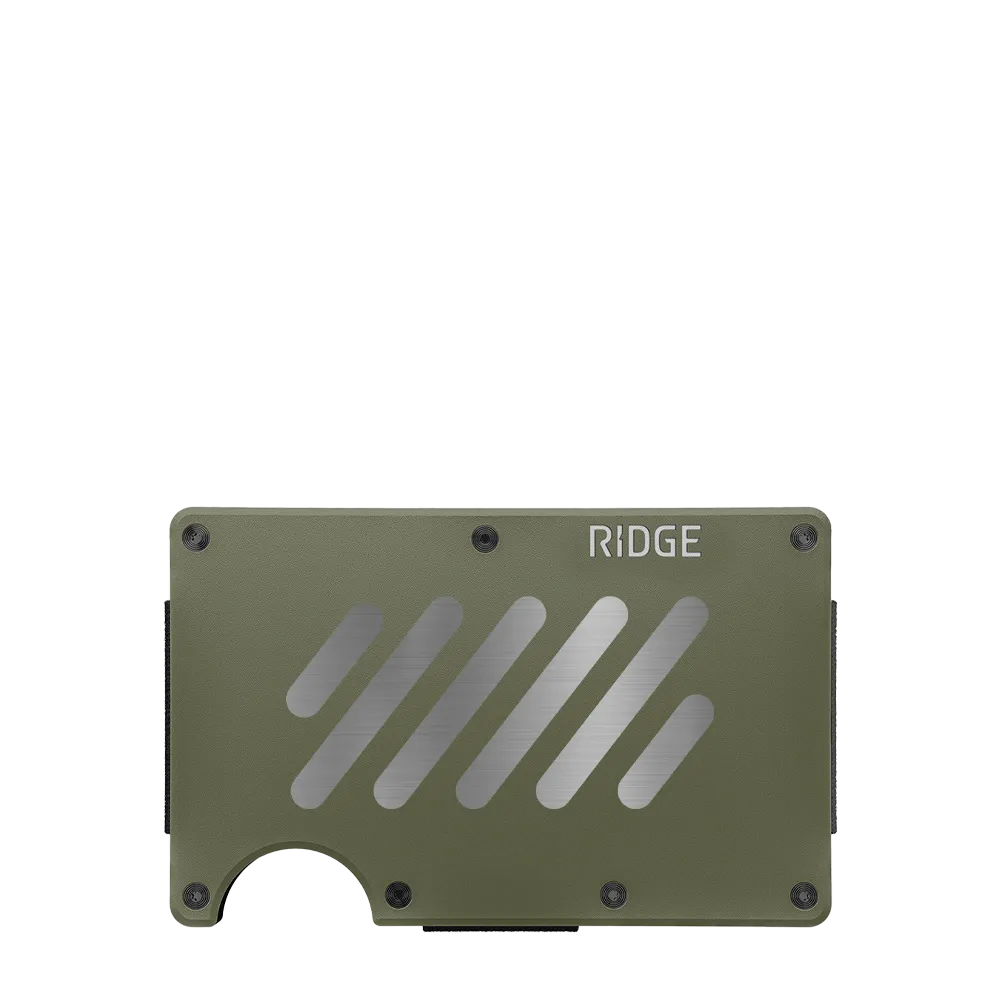 Ridge Wallet Aluminum w/ Money Clip、mySite、noshort