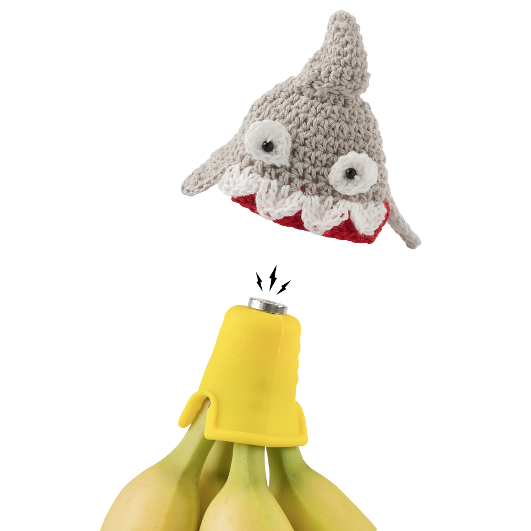 Shark Nana Hat | Includes 2 Stretchy Silicone Caps with Magnets、mySite、hinf8tx79