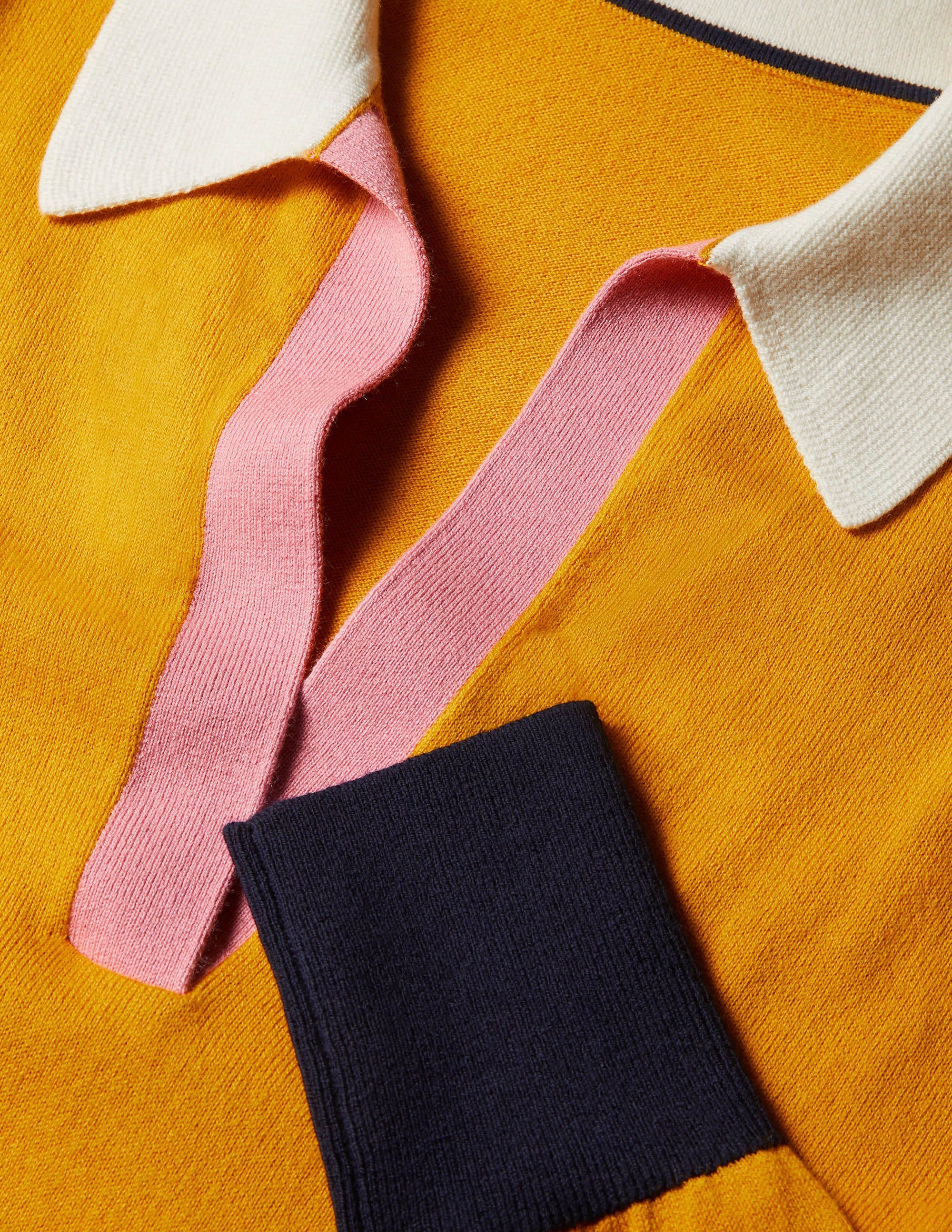  Collar Jumper-Tuscan Sun、mySite、ashleygrahame