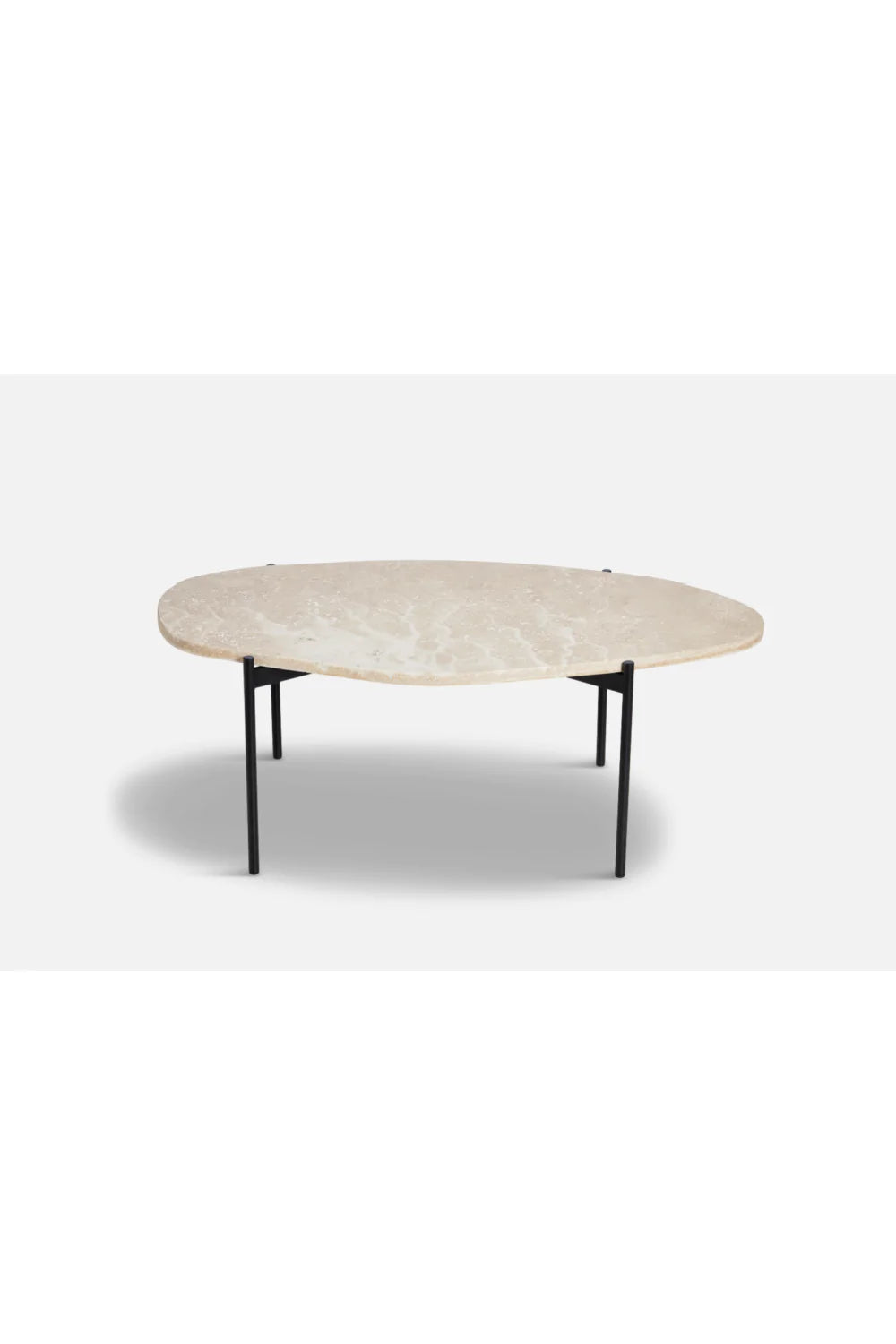 Travertine Organic Occasional Table L | WOUD La Terra、mySite、neckold