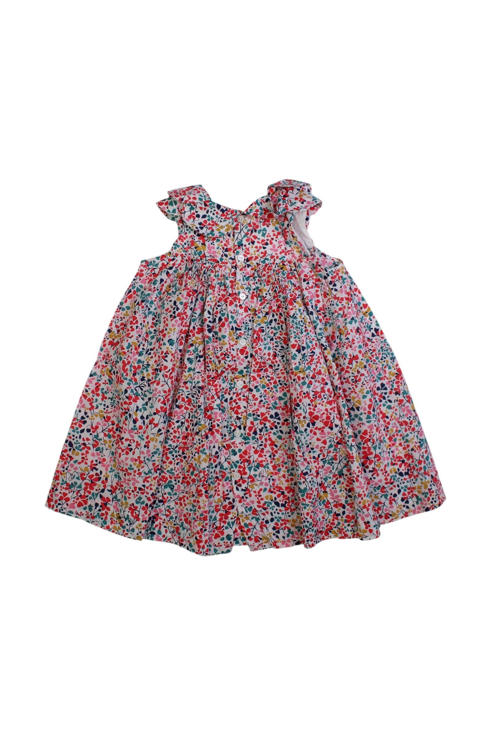Jacadi Sleeveless Floral Dress 2T、mySite、g9winljtr