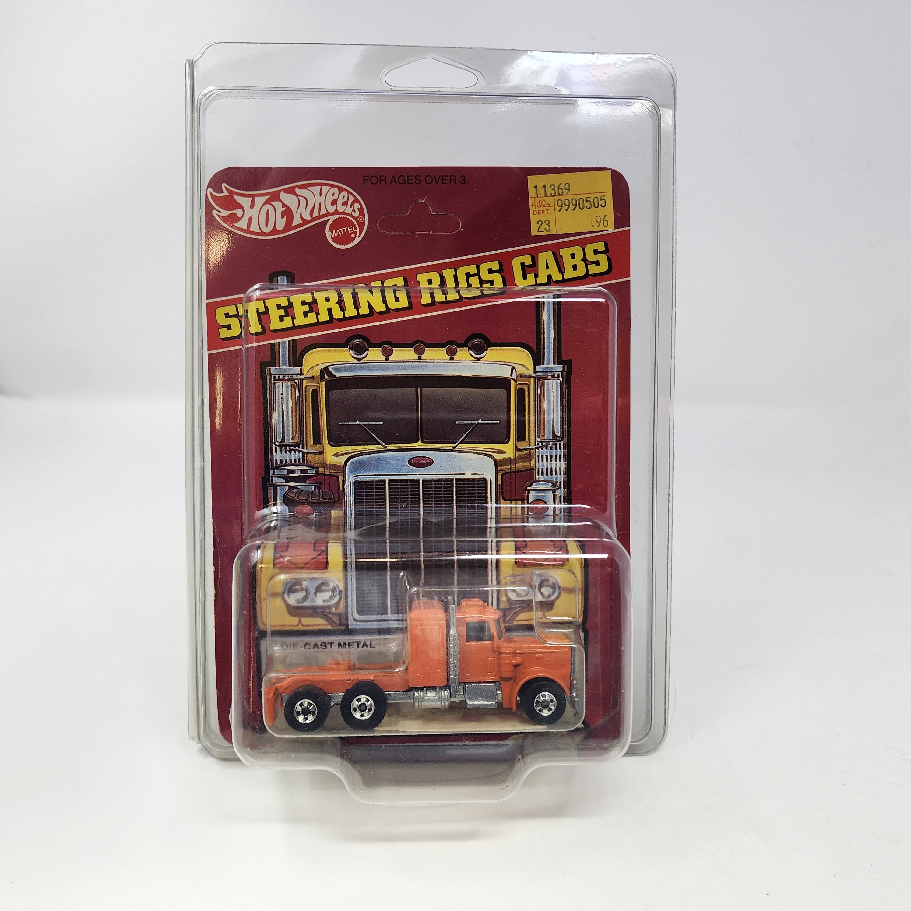 Peterbilt No 5672 * Orange * 1982 Hot Wheels Hong Kong Steering Rigs、mySite、hgirdovlk