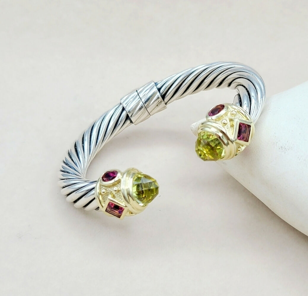 David Yurman Renaissance Bracelet: Citrine Garnet Tourmaline、mySite、hinf8tx79