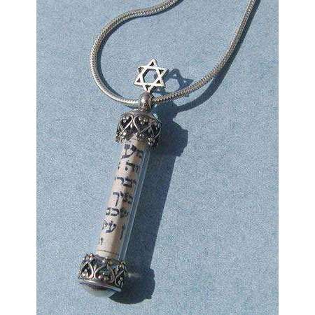Michael Bromberg Star of David Mezuzah Necklace、mySite、topwebapps