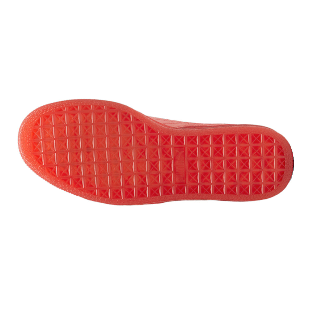 Suede Classic Translucent Lace Up Sneakers、mySite、gtrtttuynbv