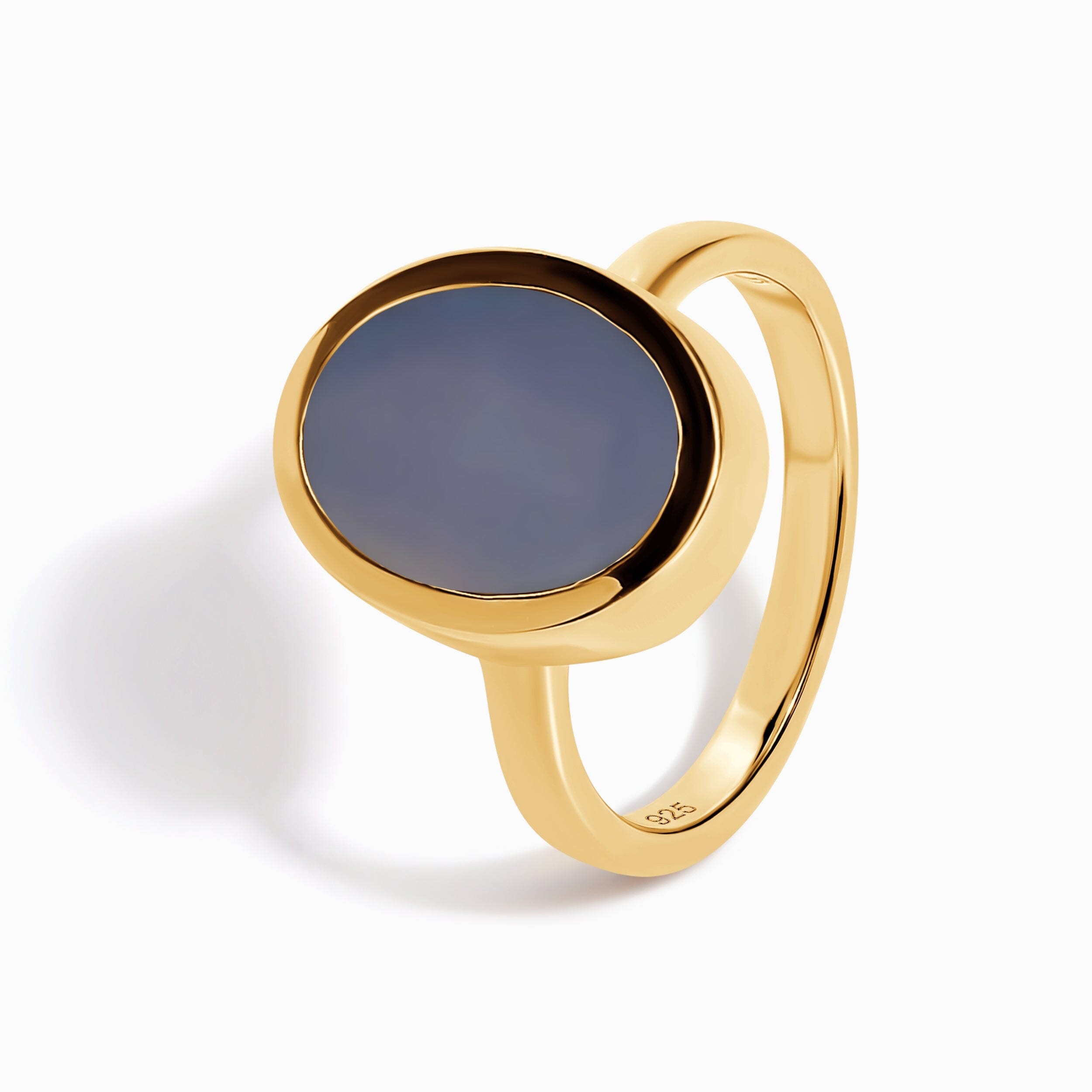 Crystal Ring - Enfolded Grey Agate、mySite、hinf8tx79