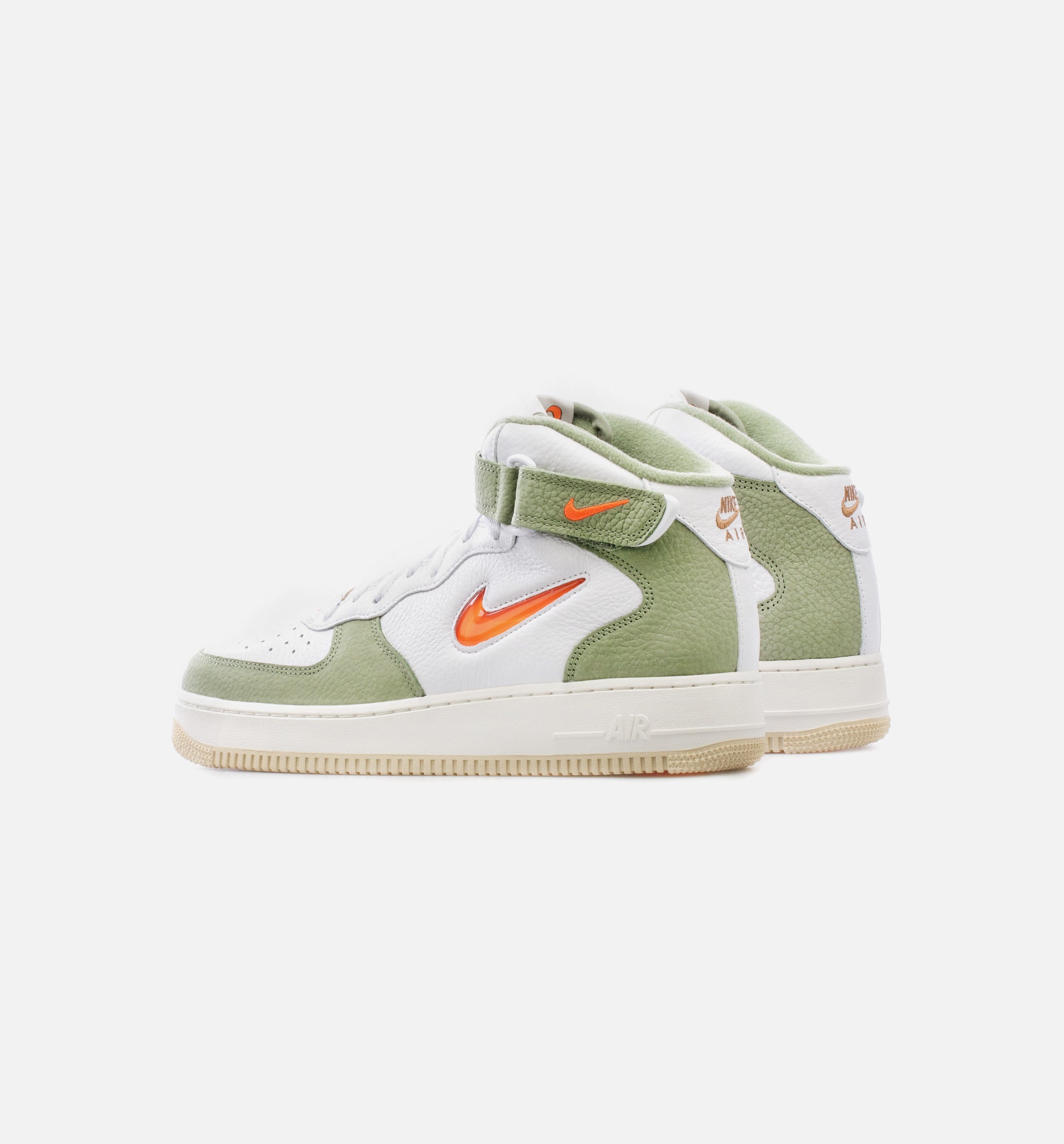 Air Force 1 Mid '07 Mens Lifestyle Shoe - Green/Orange、mySite、dreamappss