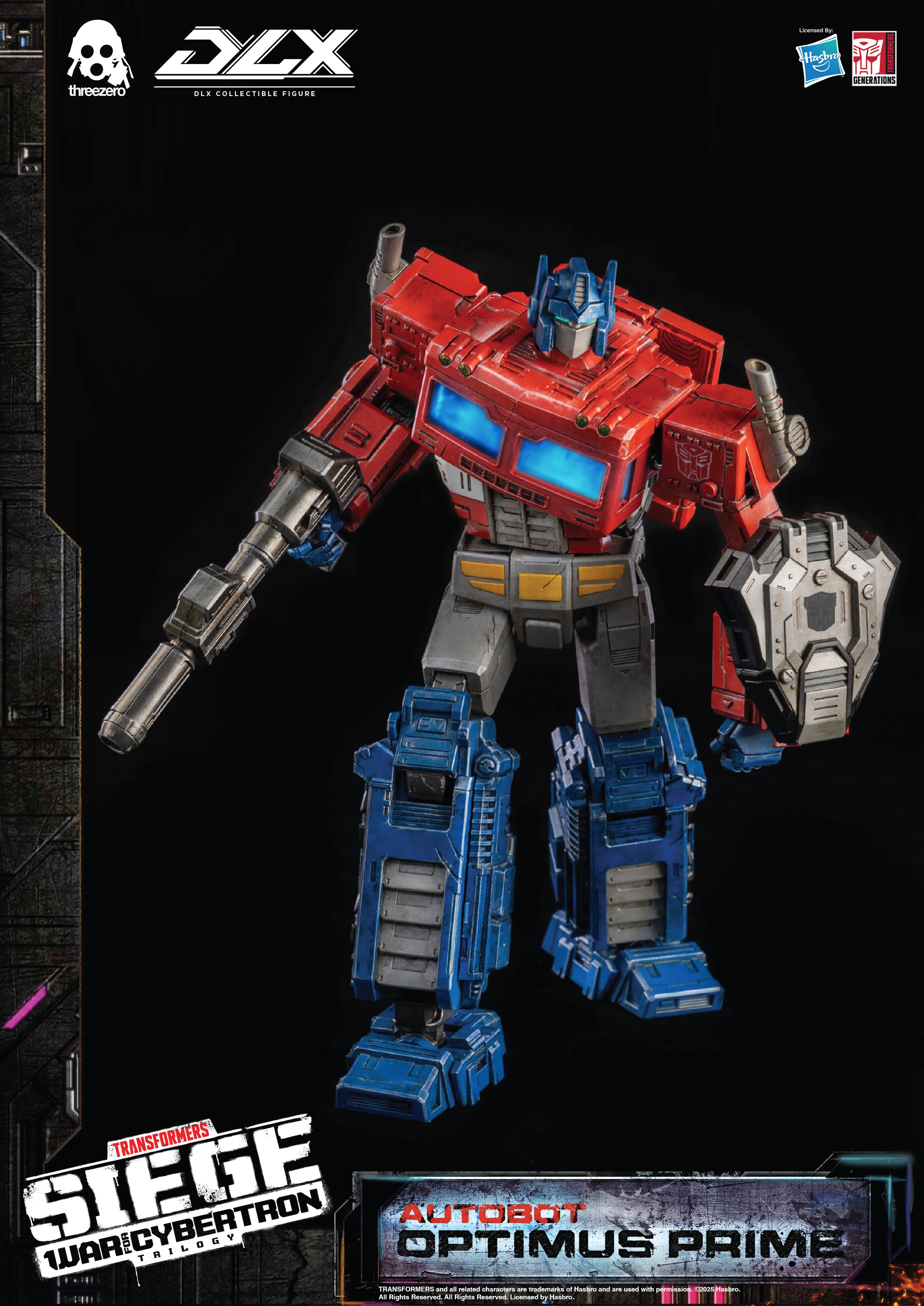 Threezero Transformers: War for Cybertron Trilogy DLX Optimus Prime、mySite、hgirdovlk