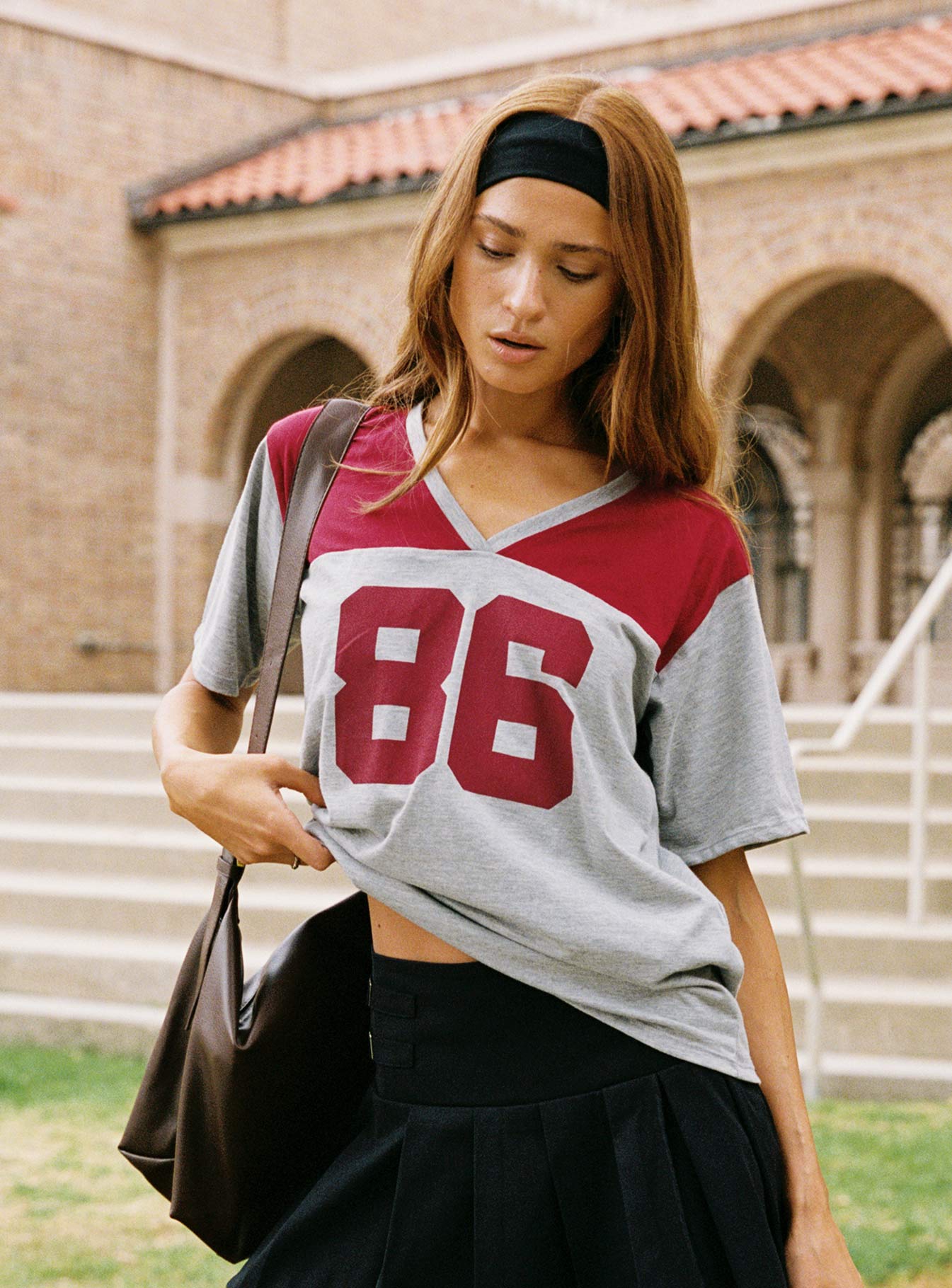 Balap Top Grey Marle / Red、mySite、solidvoid