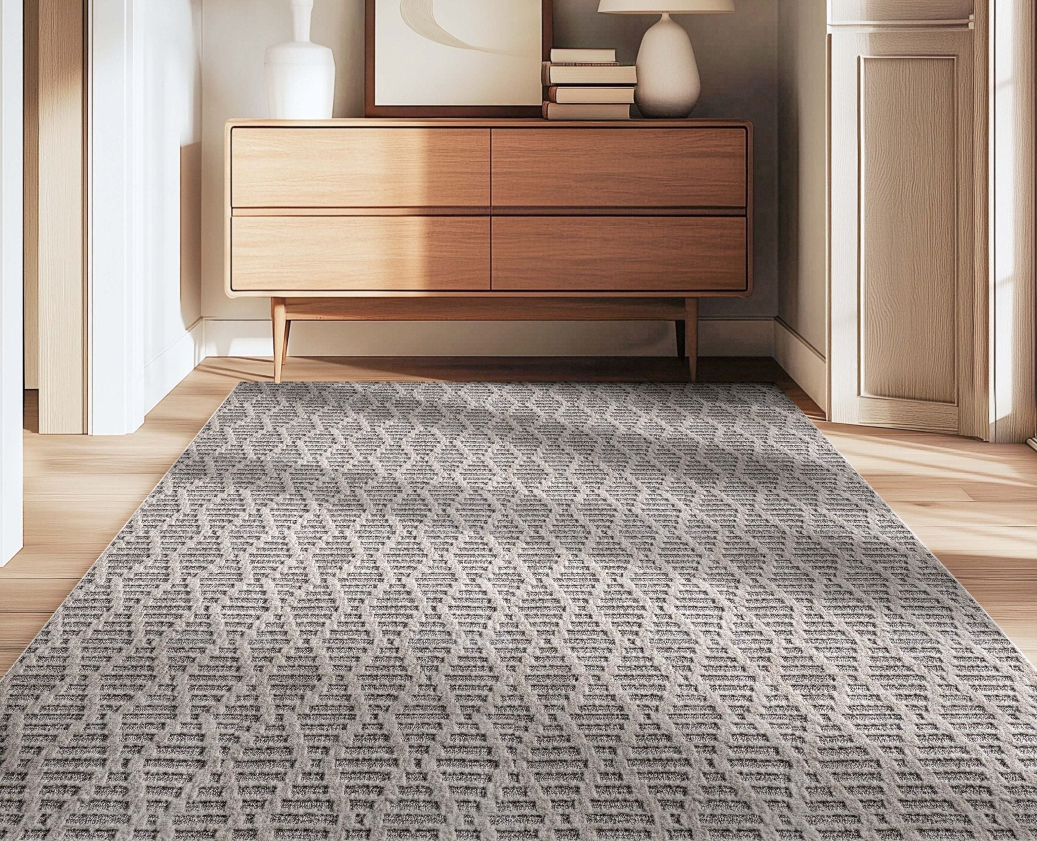 Babylon Taupe Custom Rug - Ultra Soft, Easy Clean Pile & Personalized Sizes for Your Home、mySite、gigharbornorthrealestate