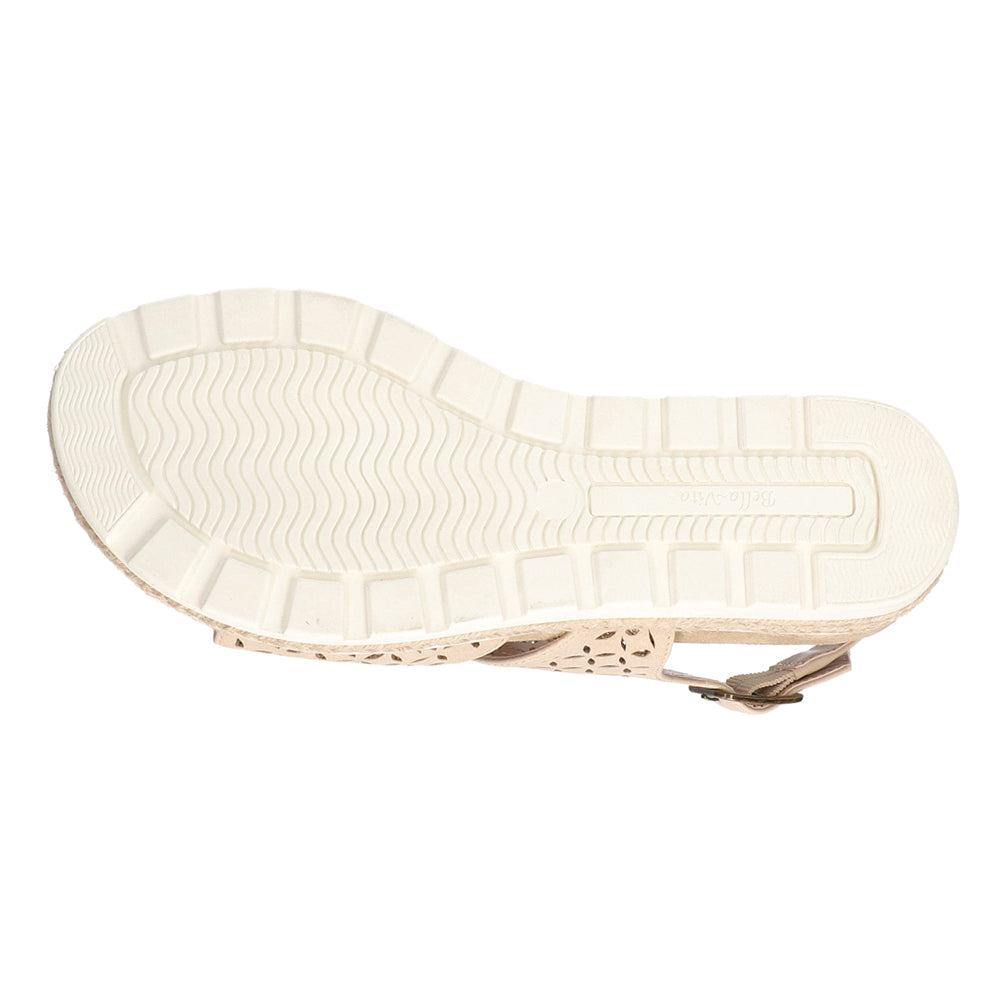 Inaya Cut Out Slingback Wedge Sandals、mySite、gtrtttuynbv