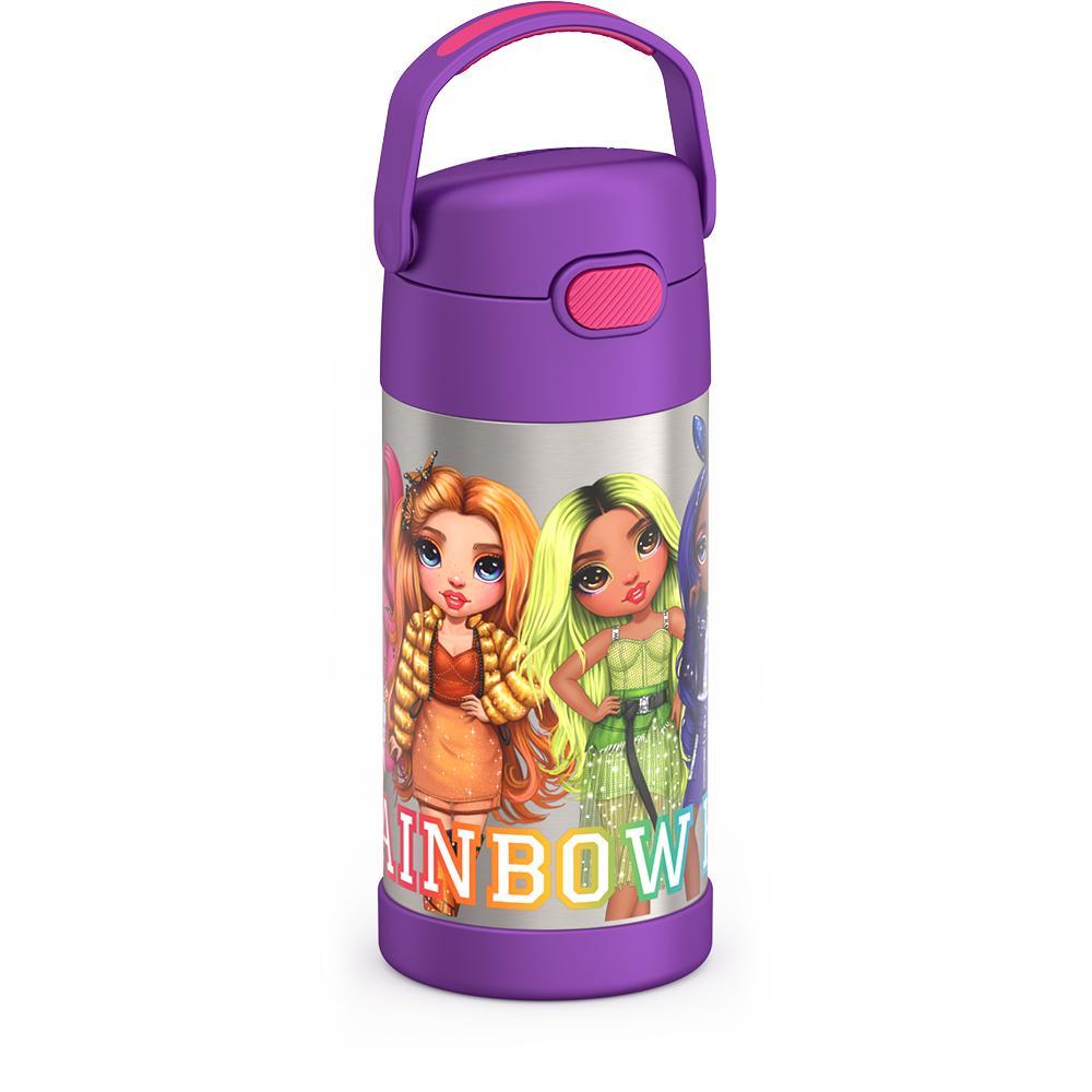 12oz FUNTAINER® WATER BOTTLE RAINBOW HIGH、mySite、noshort