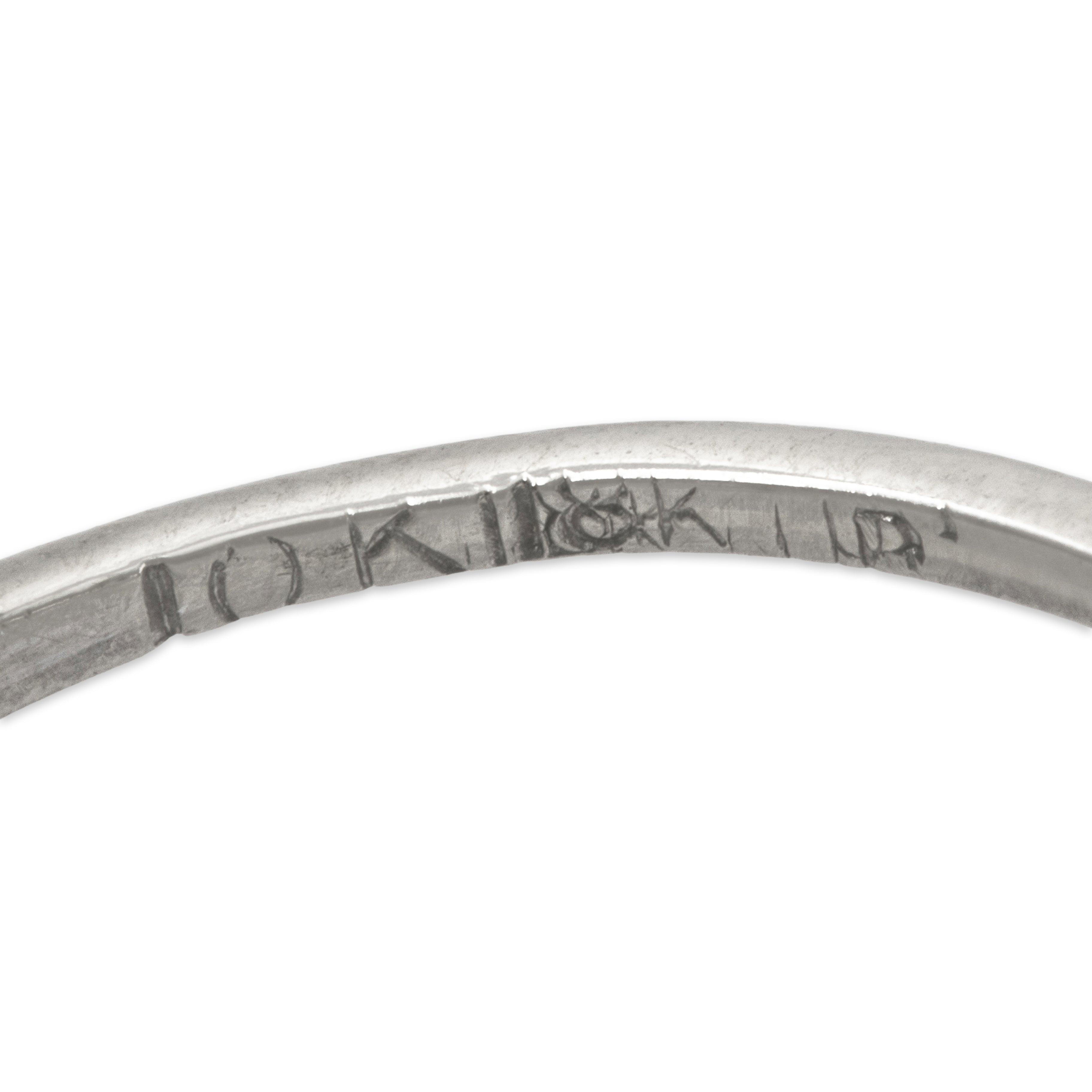 Antique Art Deco 10k White Gold Diamond Blossom Ring 6.00、mySite、hinf8tx79