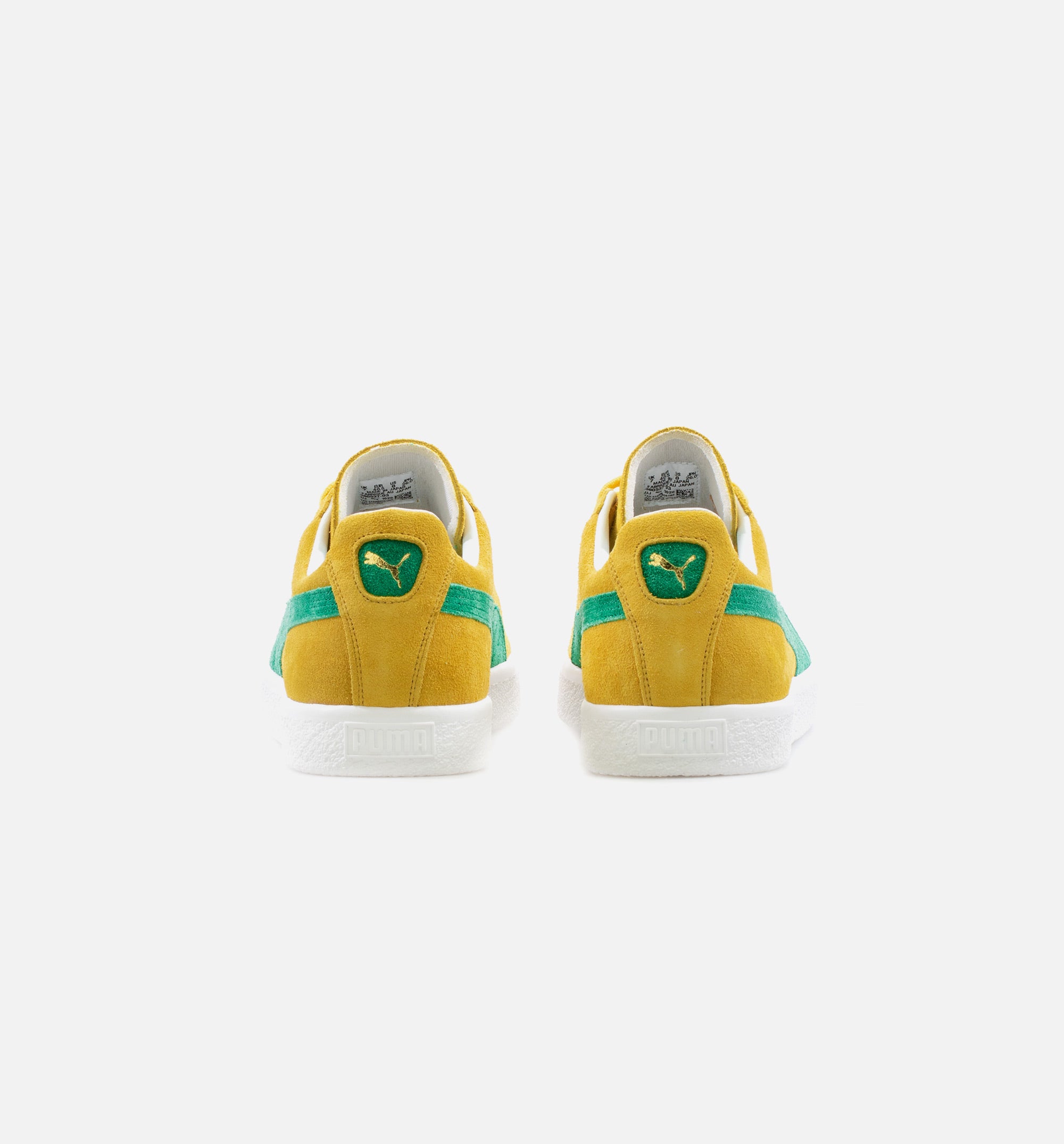 Suede Vintage Mij Retro Mens Lifestyle Shoe - Yellow/Green、mySite、dreamappss